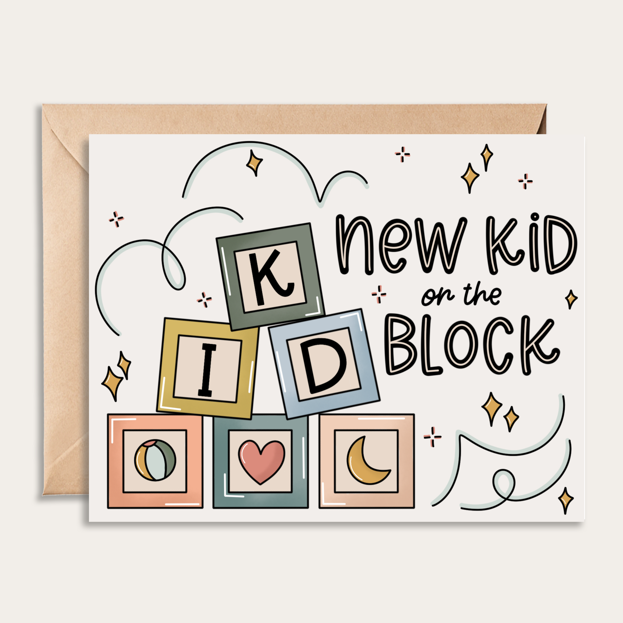New Kid On The Block Card