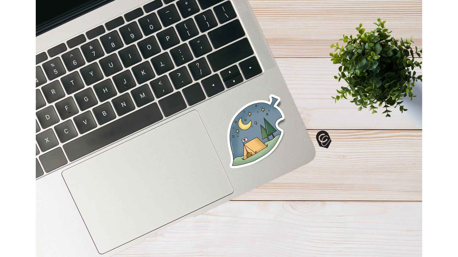 Camping Sticker