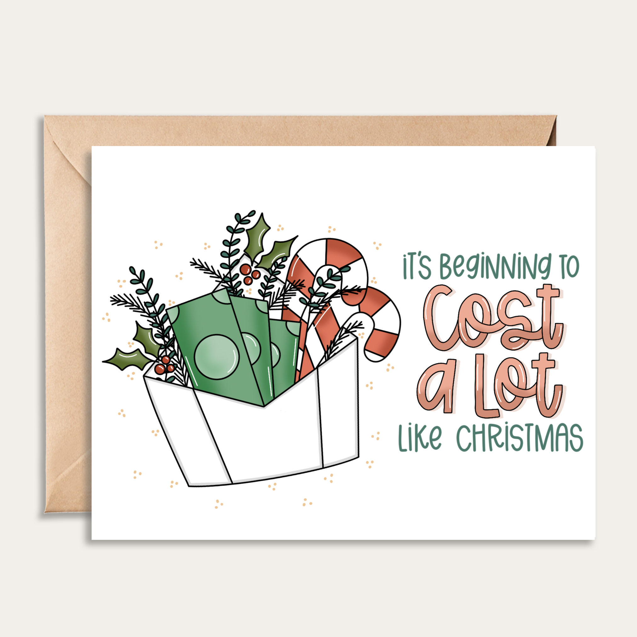 Cost A Lot Like Christmas Card