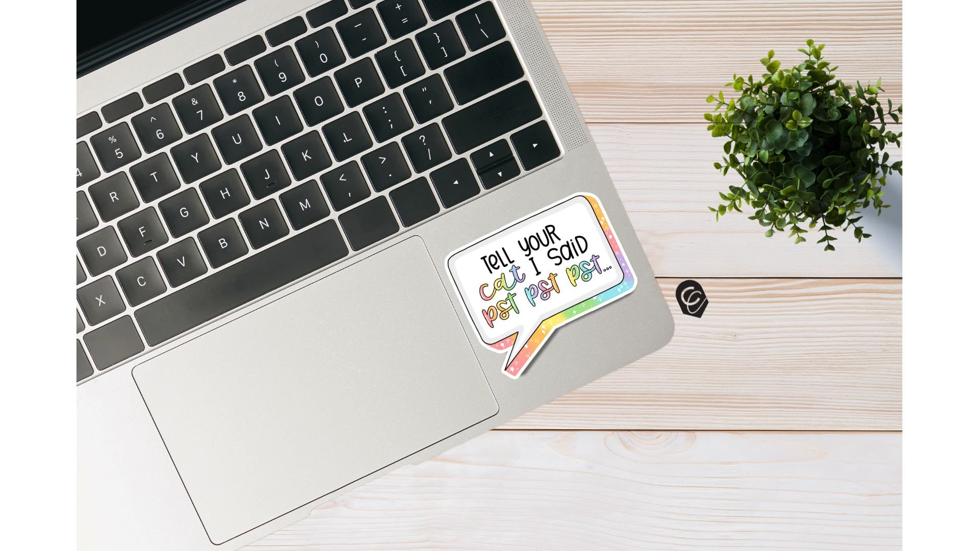 Tell Your Cat Sticker