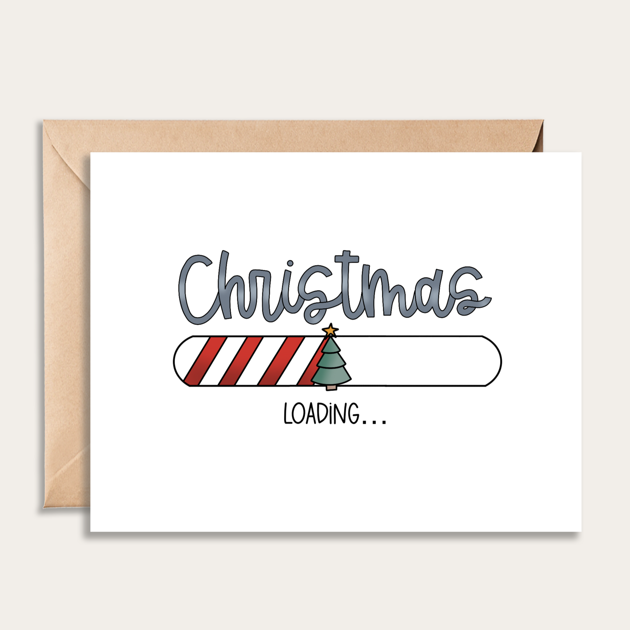 Christmas Loading Card
