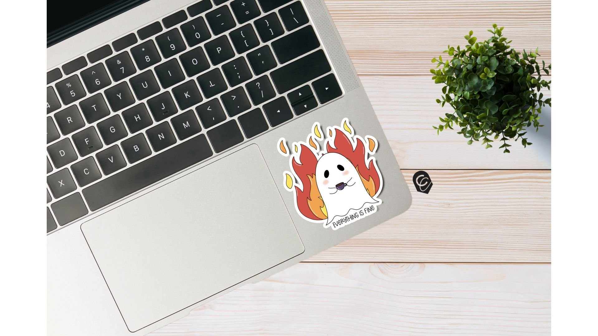 Everything is Fine Sticker