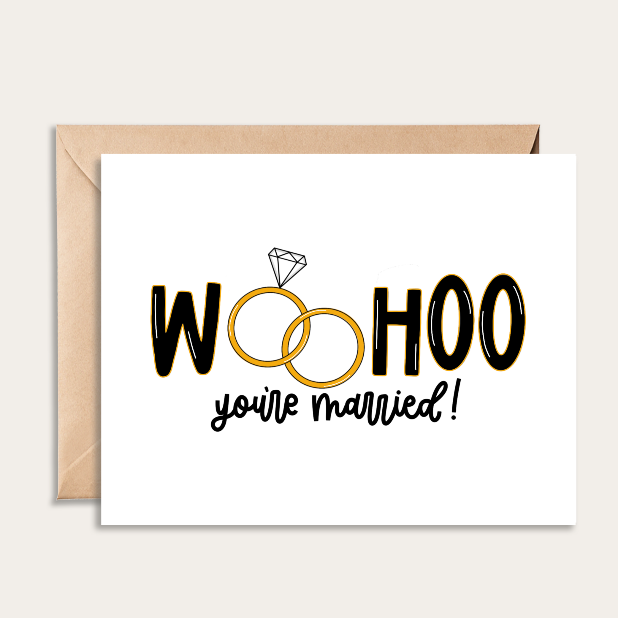 WooHoo Marriage Card