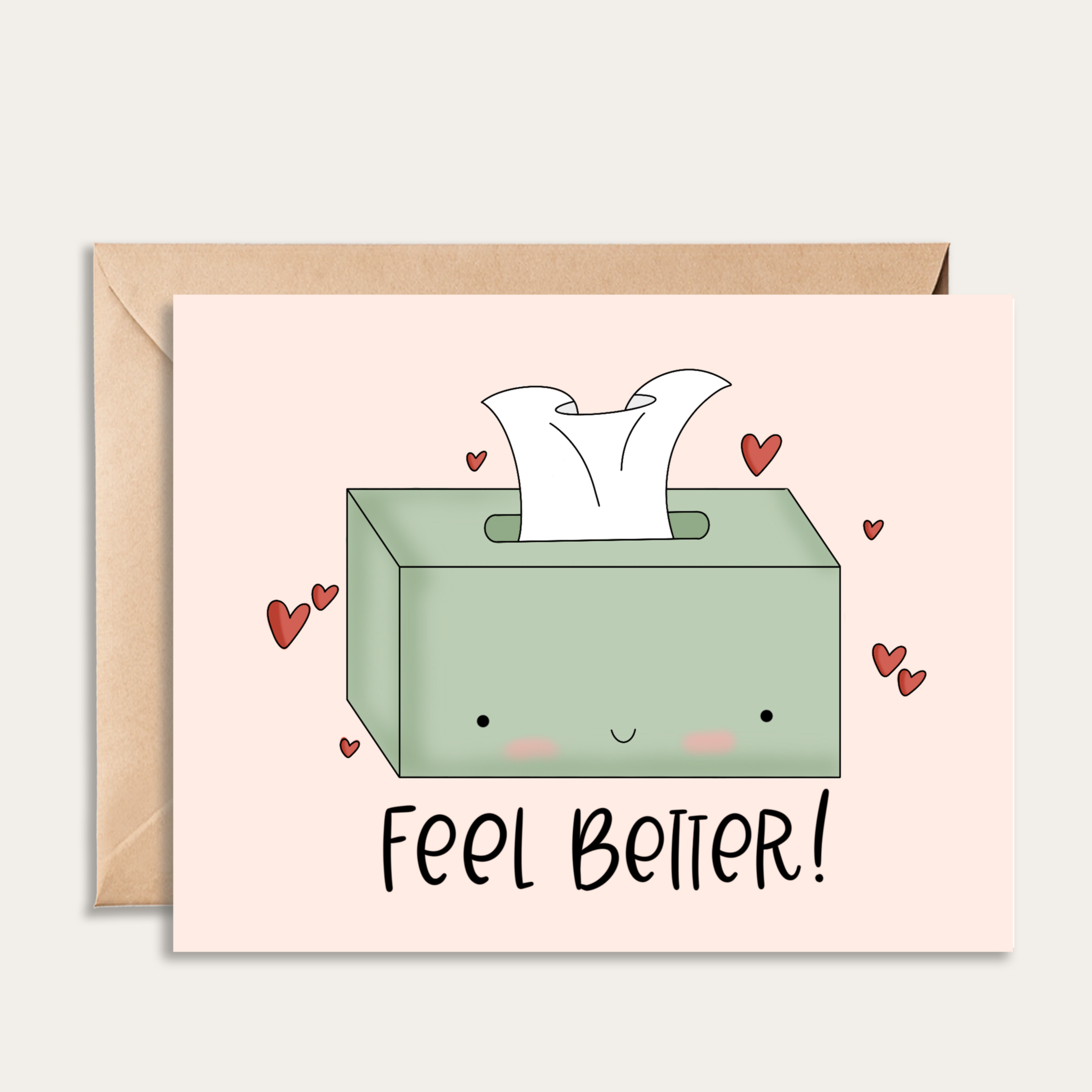 Feel Better Tissue Card