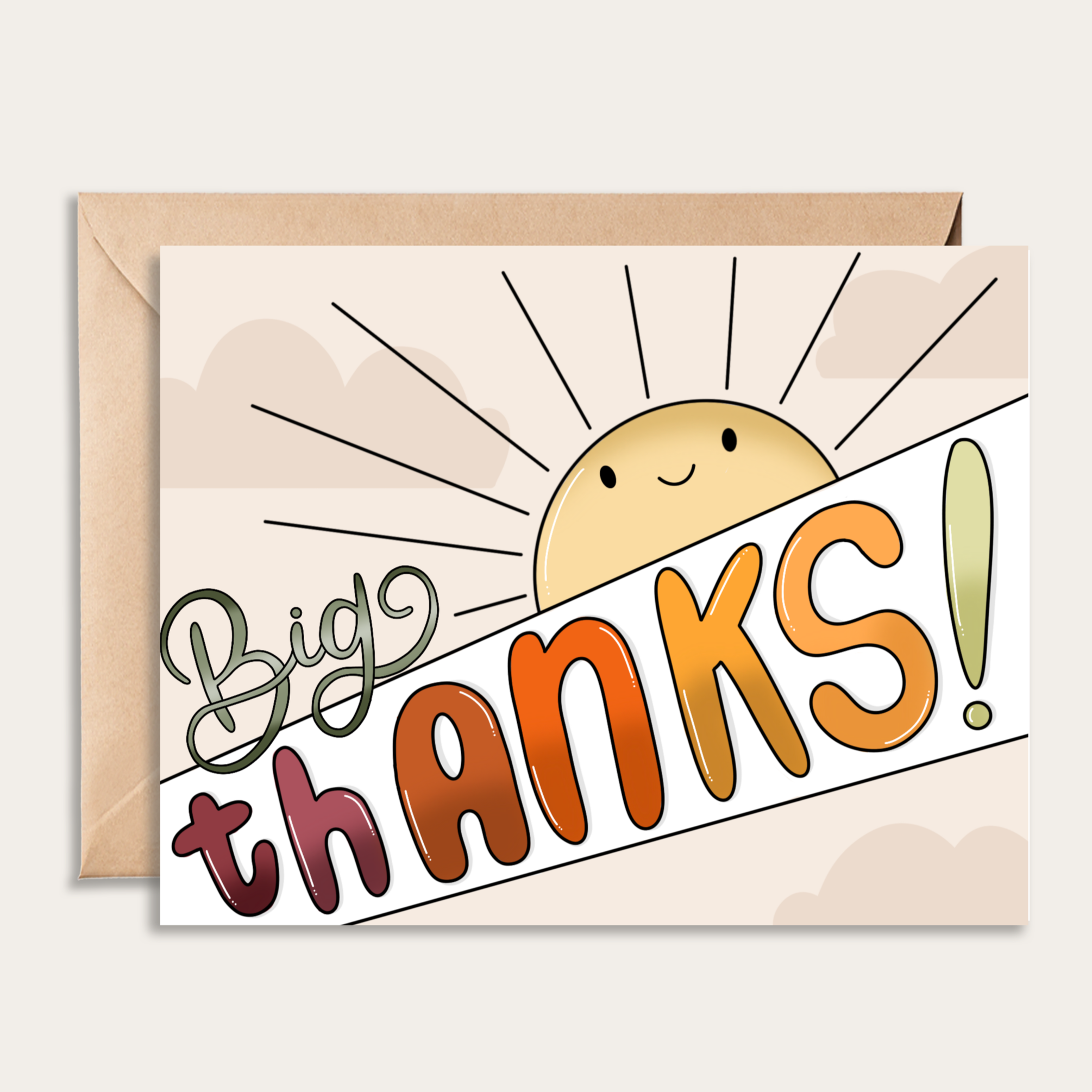 Big Thanks Card
