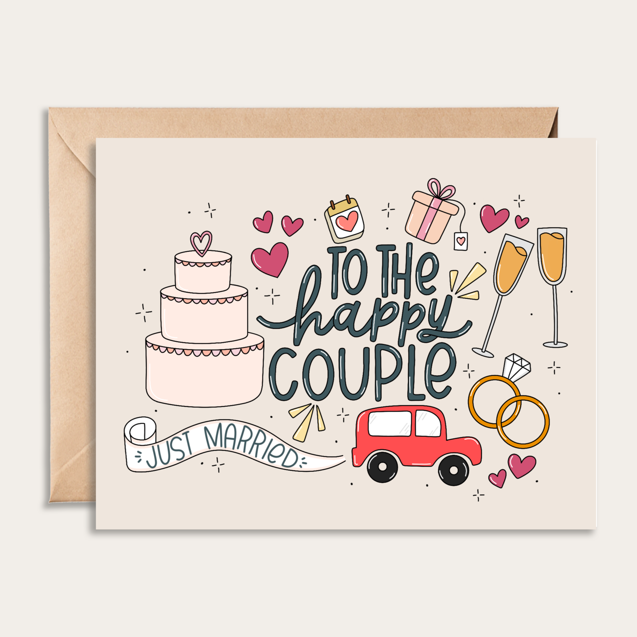 Anniversary Doodles Card