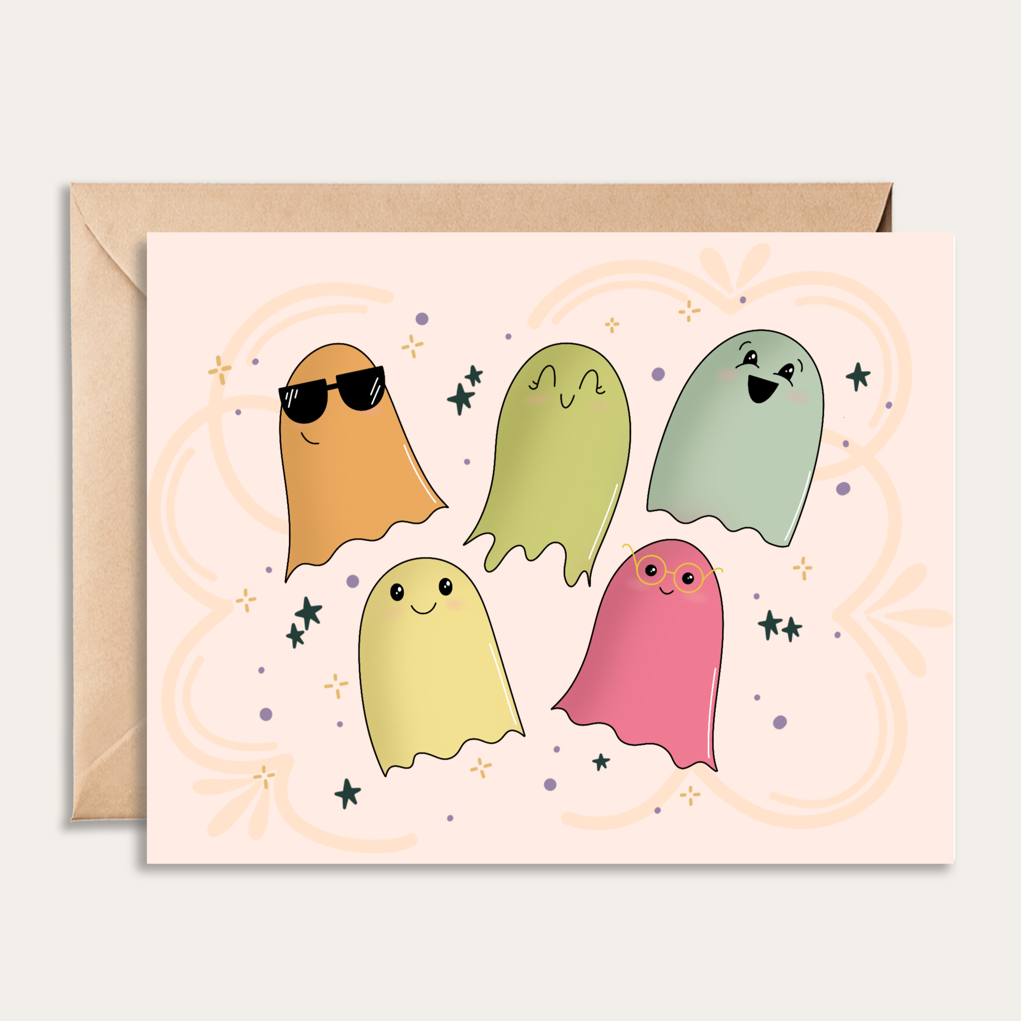 Cute Ghosties Card