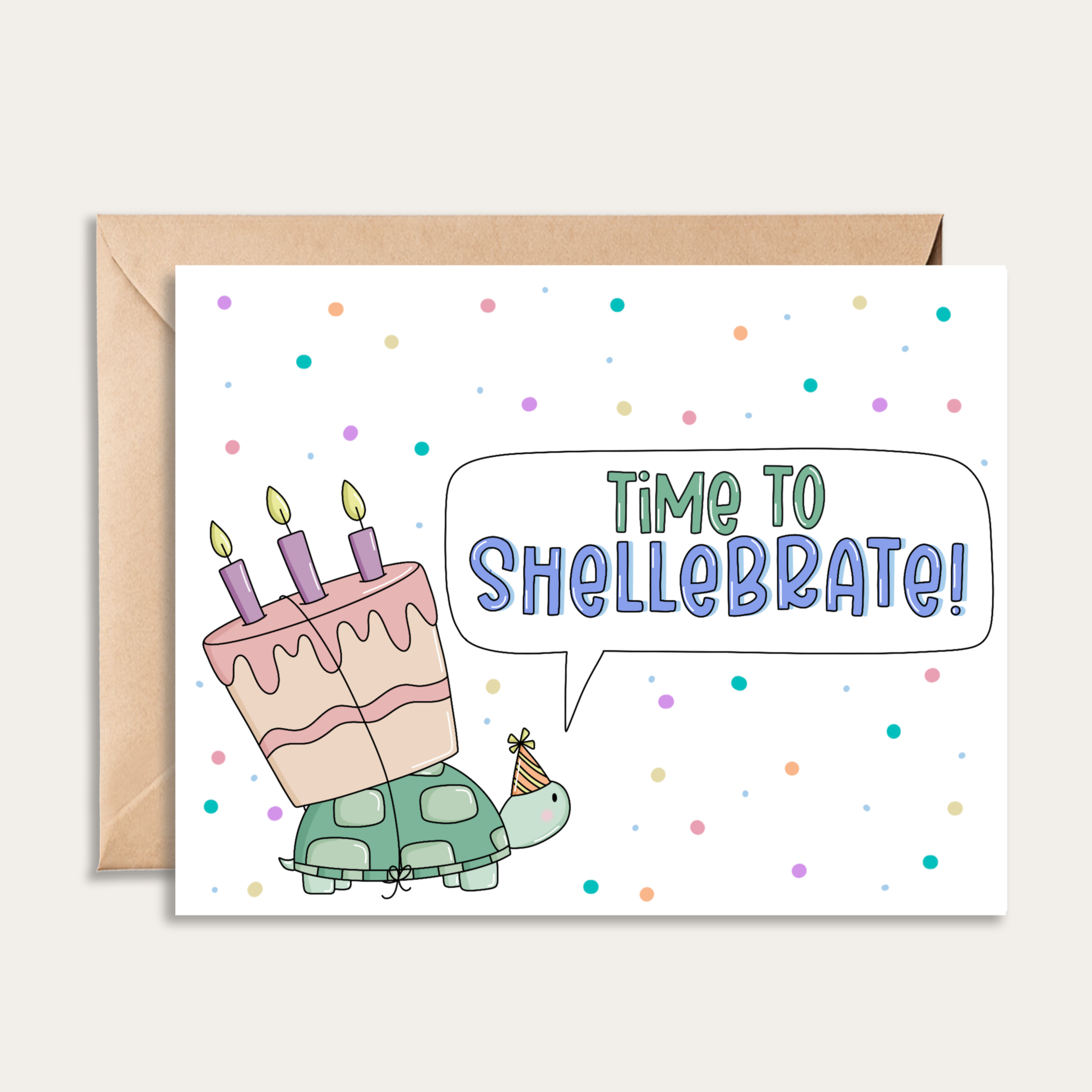 Shellebrate Birthday Card