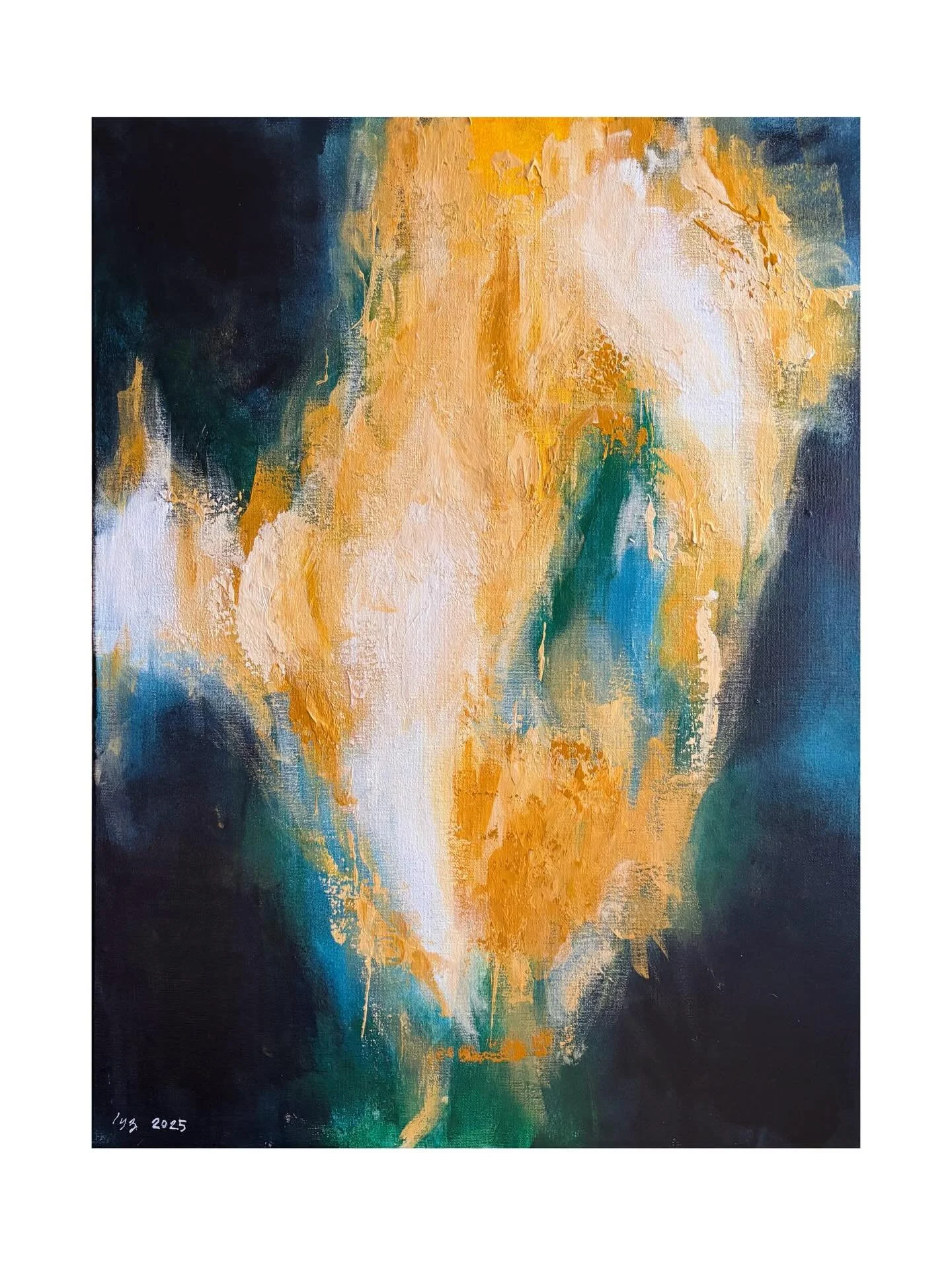 Here&rsquo;s my latest piece for the Hayag Thanksgiving and Inaugural Concert in collaboration with @ganaporgph and @sandiwaartistgroup . &hearts;️

I don&rsquo;t usually create abstract paintings, but for this collaboration I stepped out of my comfo