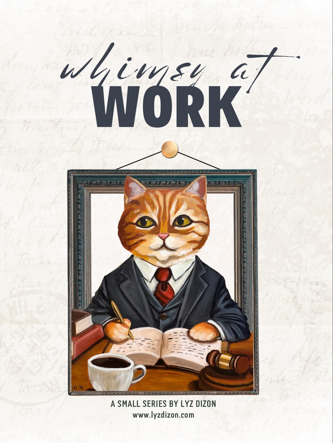 My newest mini series, Whimsy At Work &hearts;

I wanted to create a playful collection that imagines animals in occupations, not just through titles, but through personality and mood. Each painting carries its own little story, blending whimsy, stil