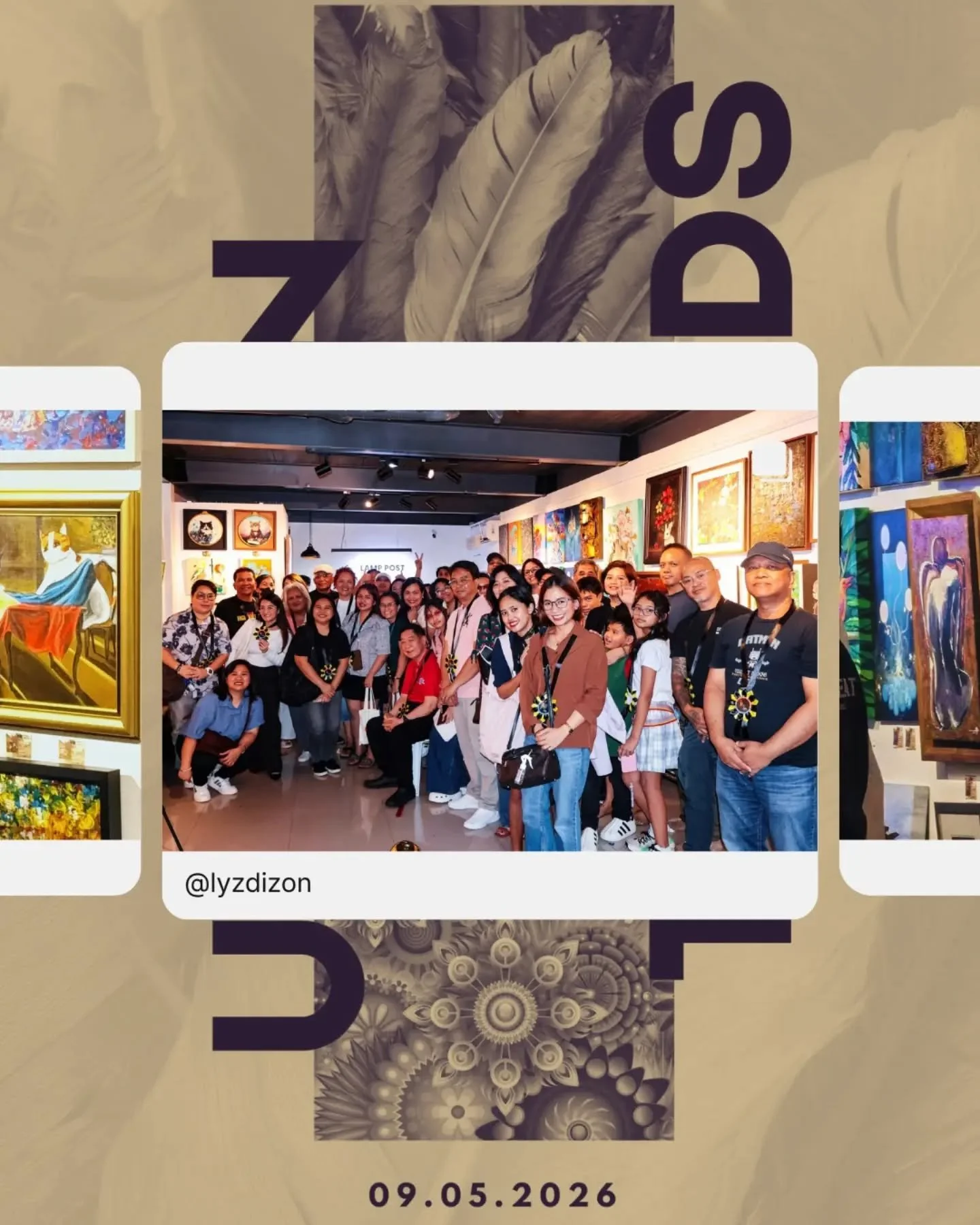 "Unseen Threads", a group exhibition and 1st anniversary by @artisticguildph ♡ Artist reception last Sep 12th.

Always happy to meet new and old artists! And to be inspired by a lot of awesome people! 🍰

Thank you Ms Argentina and to the e