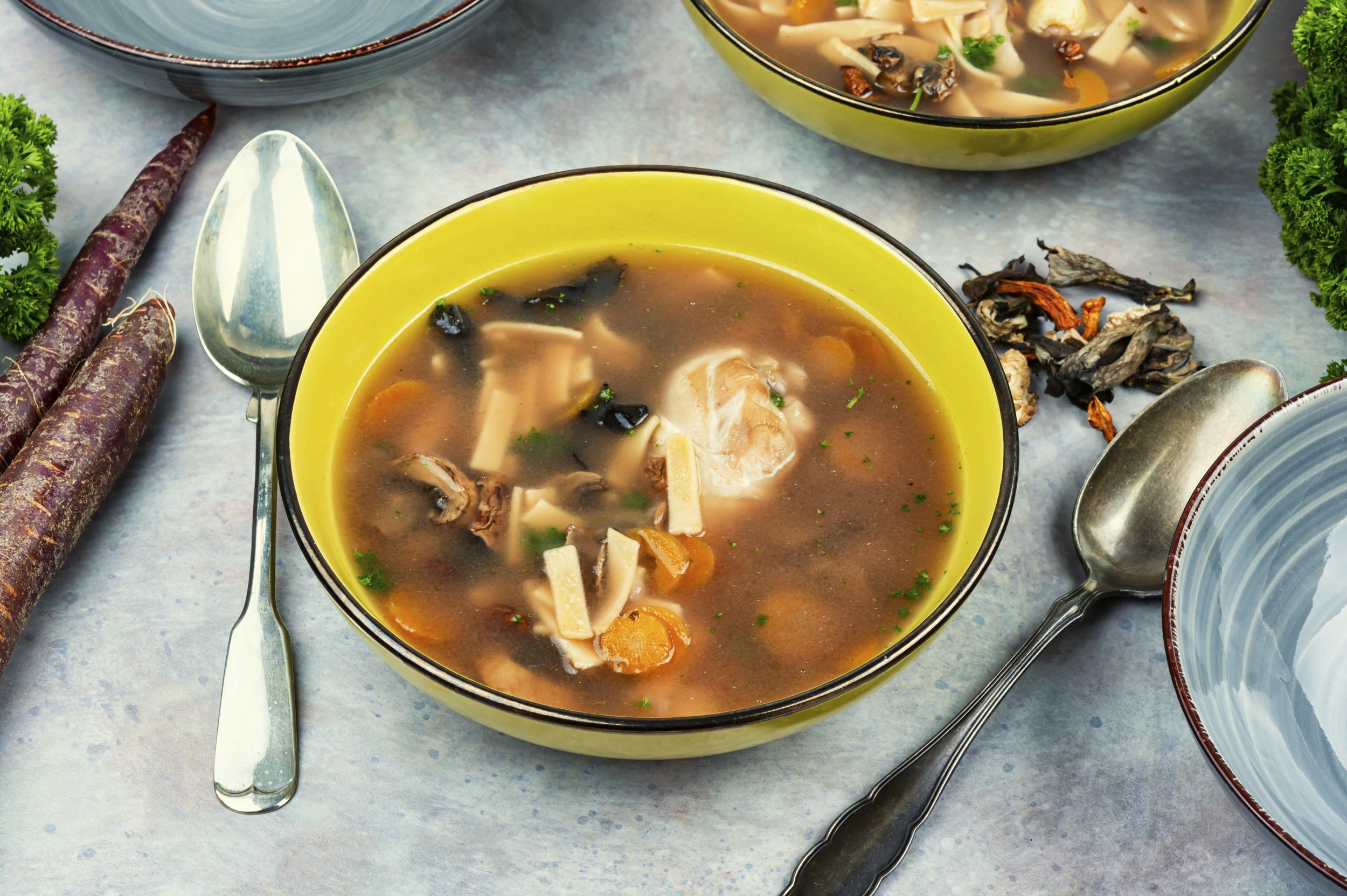 Old Fowl Pot A Boil