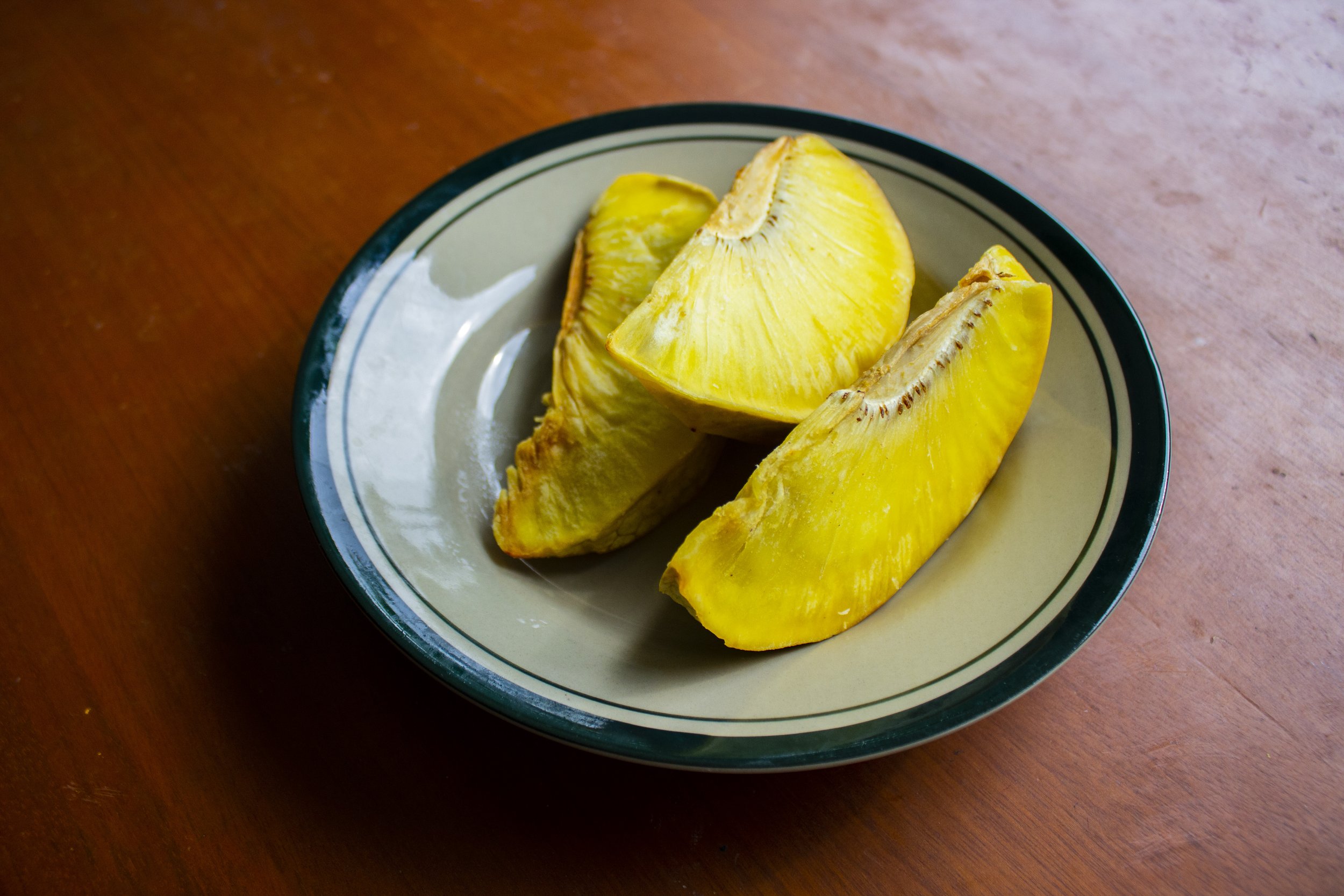 Breadfruit Roast & Fried Ting