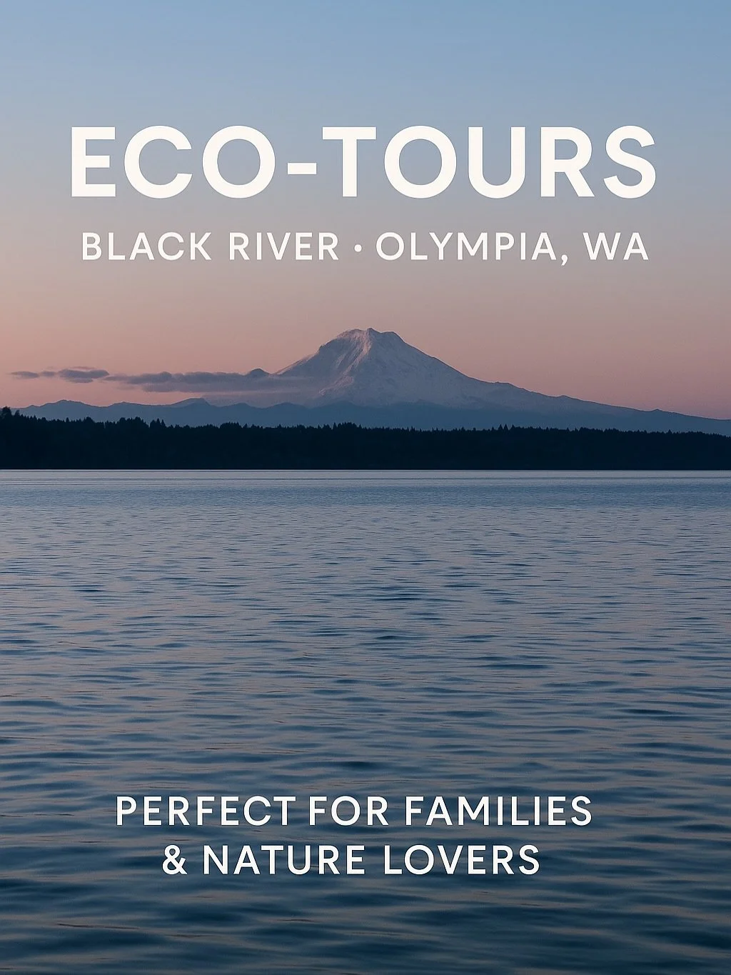Looking for the perfect weekend adventure?
Our Black River eco-tours are safe, fun, and full of wildlife encounters your whole family will remember. Come paddle, laugh, and learn with us on the gentle waters of one of Washington&rsquo;s most peaceful