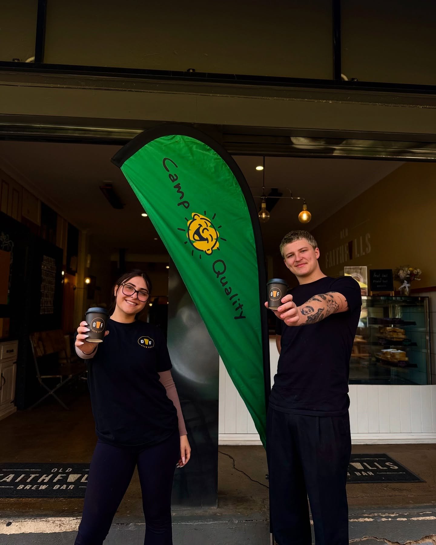 Coffee always tastes better when it&rsquo;s for a good cause.

Just a reminder that we&rsquo;re slinging 50c from every coffee in June, to the BIG RED team as they take on the Cape in the FUNx4 rally, raising funds for Camp Quality &mdash; supporting