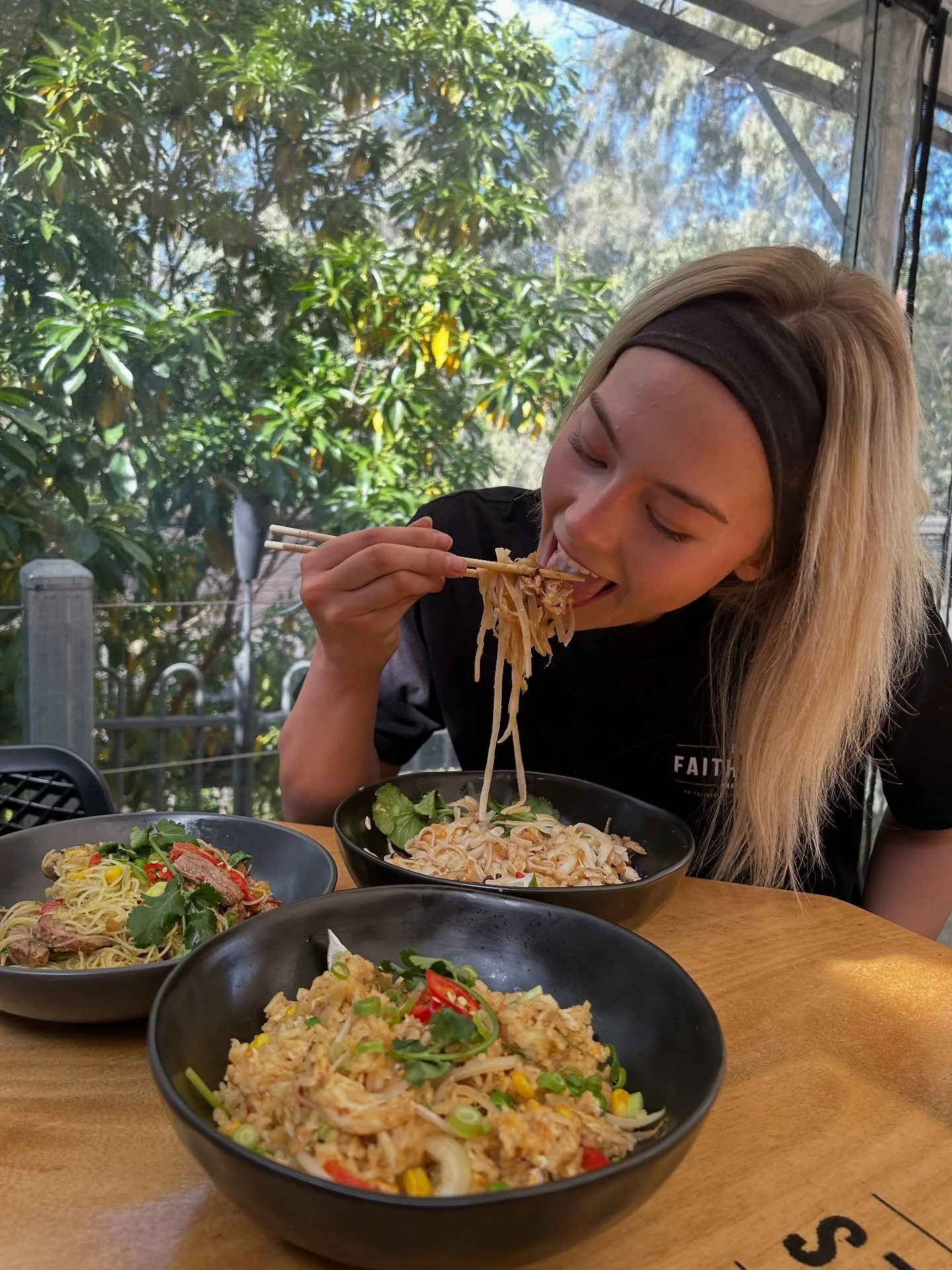🍜 Welcome back, Noodle Night! 🍜 
The Director of Quality Control taking her role very, very seriously.