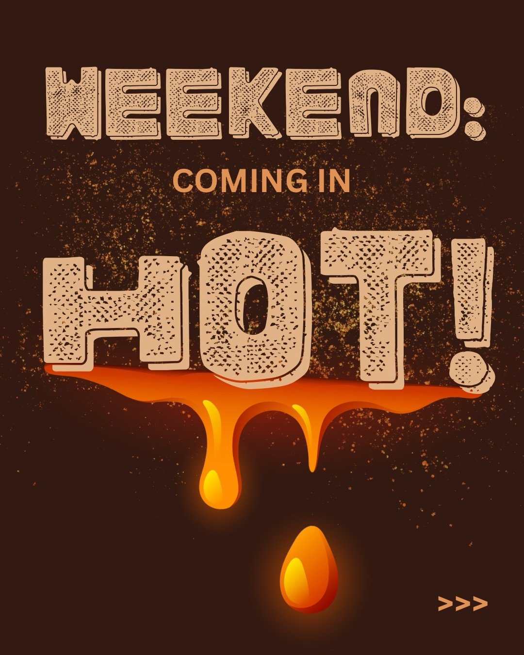 Riding the heatwave never looked soooooo good. 
Breakies, cold bevs, beats, winning feelings, coffee dates, cash giveaways &amp; cruisy backyard arvos. 
Same good vibes. Slight temperature increase. 🫠🫠🫠
👉 Swipe for the plan