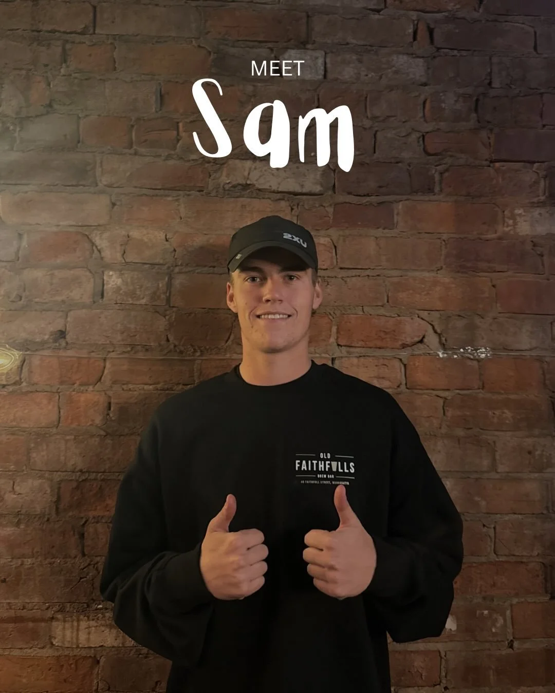 This is: SAM
Once the quiet one, this dancefloor danger has definitely turned up the volume. 
#oldfaithfulls #meettheteamtuesday #ourteam #family