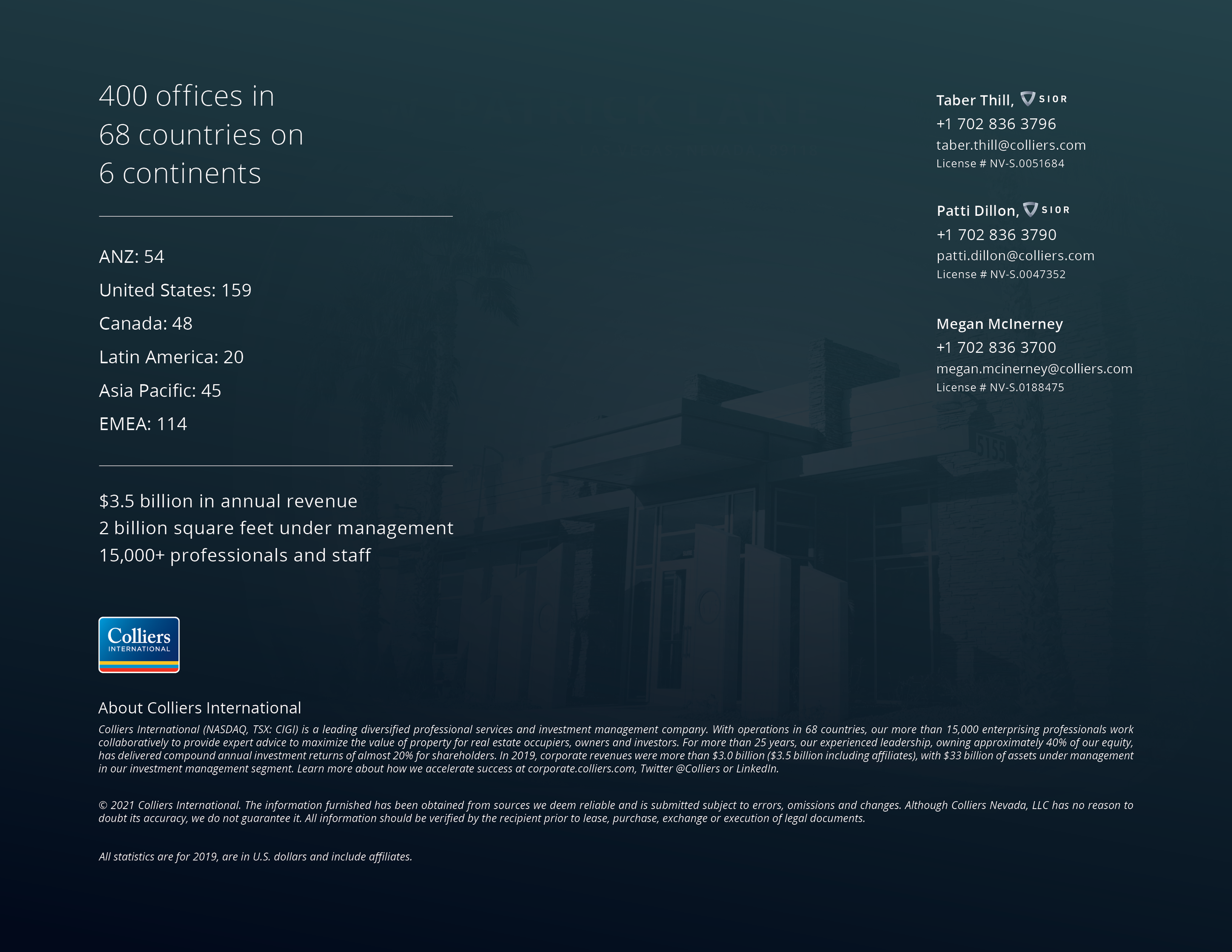 Semi-custom property brochure