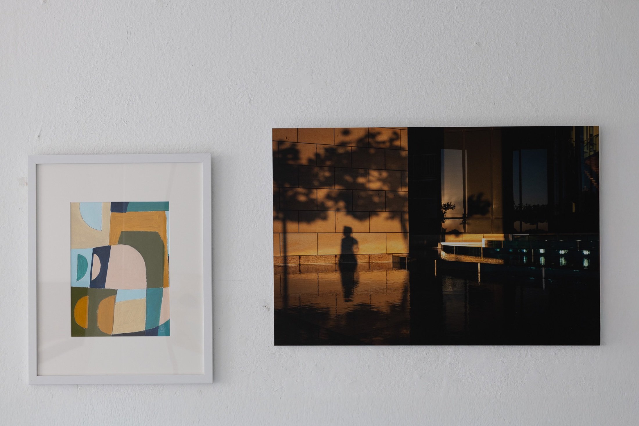 Dialogue between photography and painting