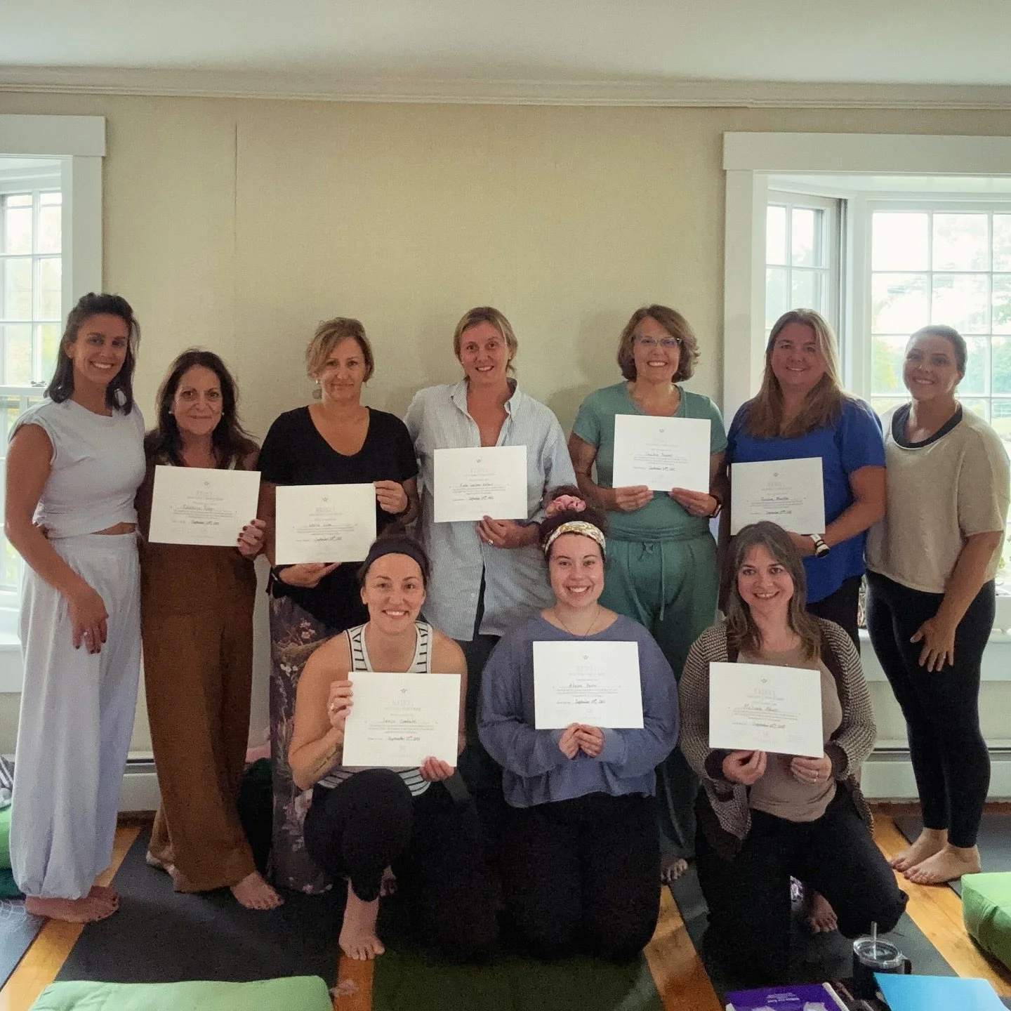.
We hosted a beautiful Reiki I &amp; II Training 
the last weekend of September at 
Evergreen Farm! ✨

We are so excited for these incredible women to share their new gifts and bring more reiki energy and healing into the world 🌎 ✨

&ldquo;Reiki is