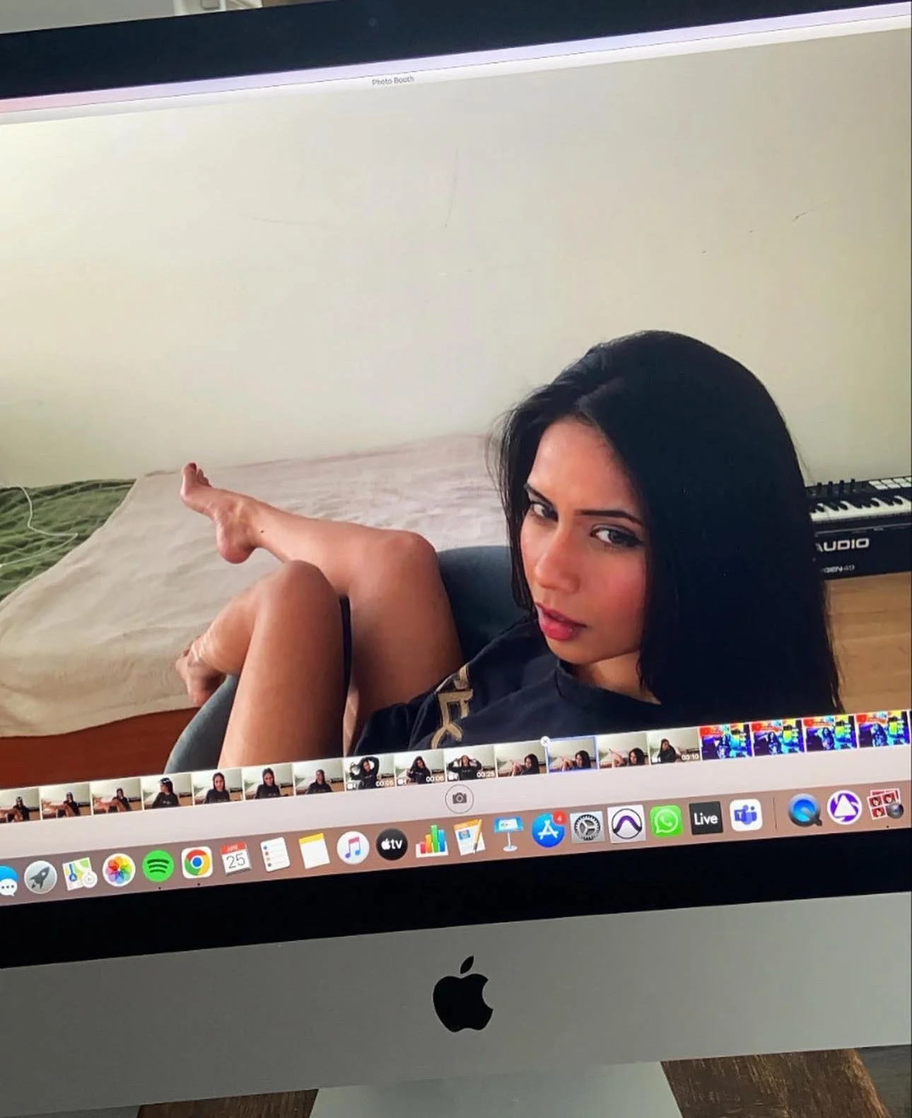 MILKING IT: @JUSTAGIRLNOTAGOD