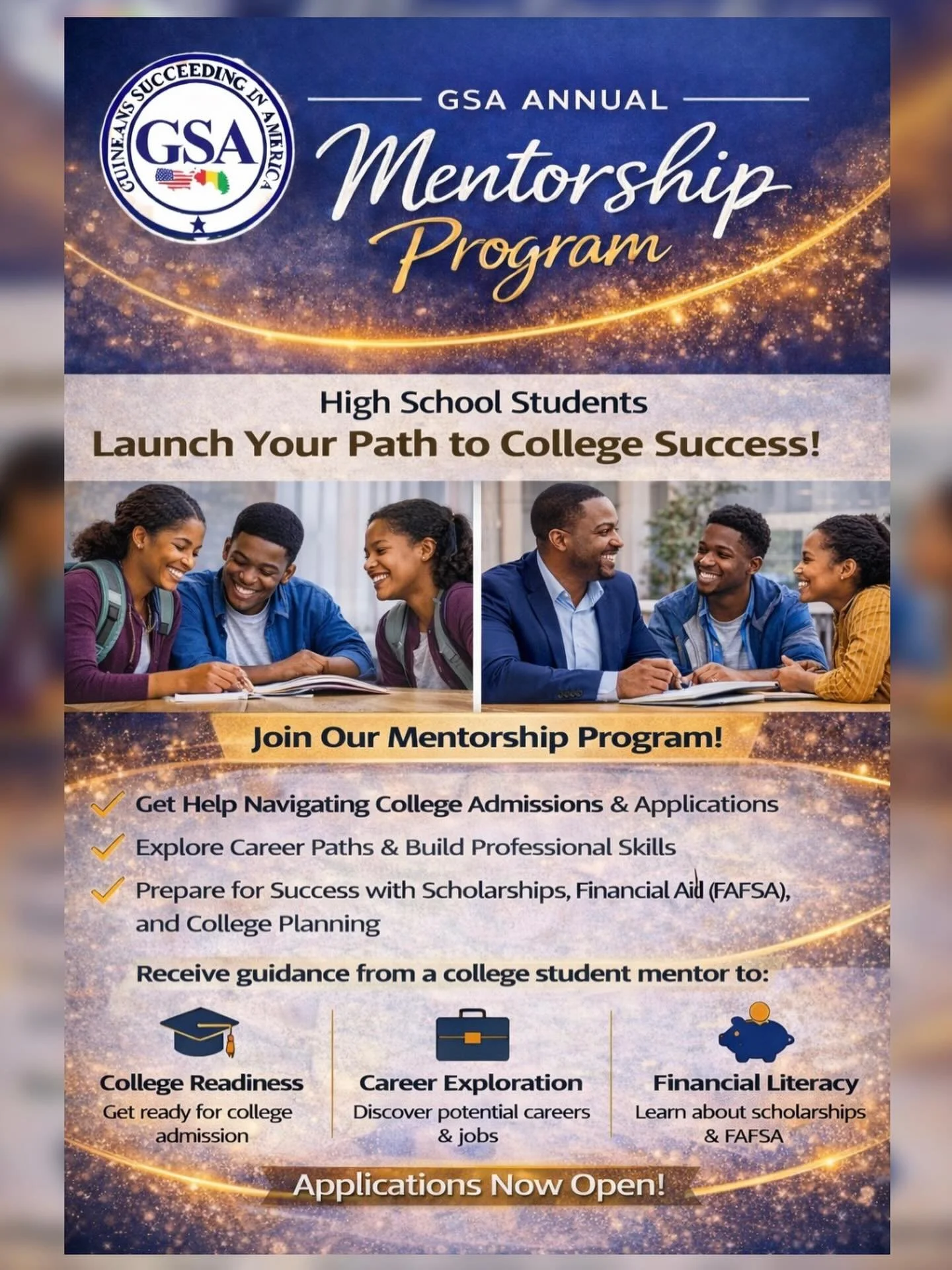 College questions. Life questions. Real support. Matching starts soon. Sign up today if you are a HS student!

Link: https://docs.google.com/forms/d/e/1FAIpQLSdmPfCceu8N3nGPW-x8MTnHOa3dojao0FoTXFH1E2H1_EQaYA/viewform