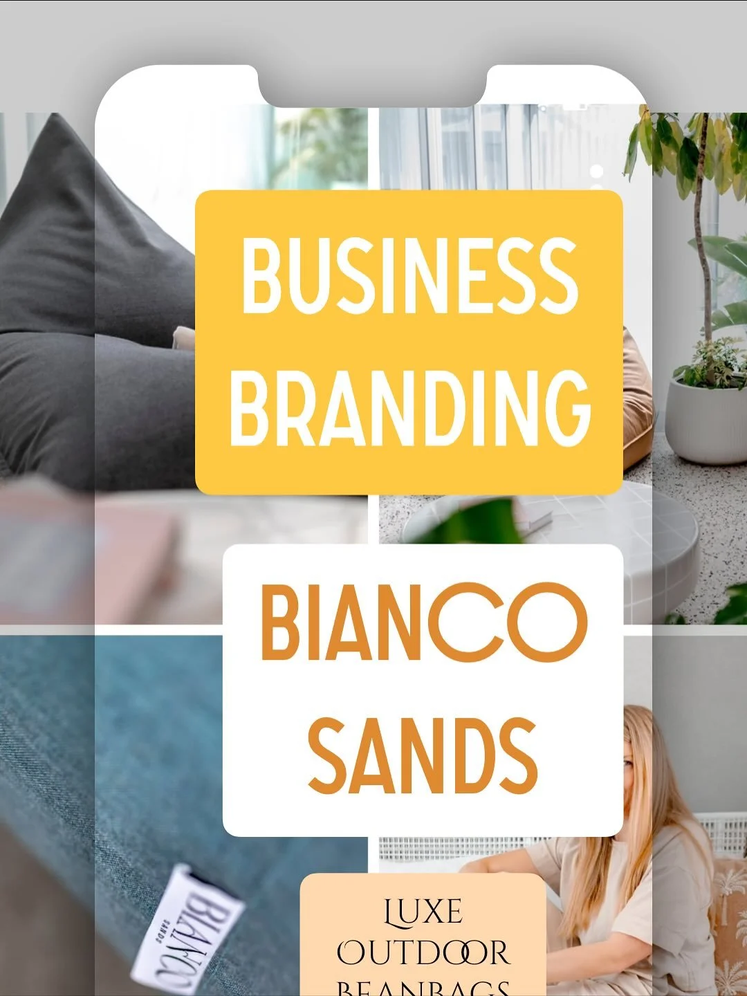 Loved working on this product campaign for @bianco.sands&hellip; the most gorgeous outdoor luxe beanbags that look amazing and are soooo comfy.  If you&rsquo;ve ever photographed a beanbag (niche comment I know!) you&rsquo;ll know the secret to getti