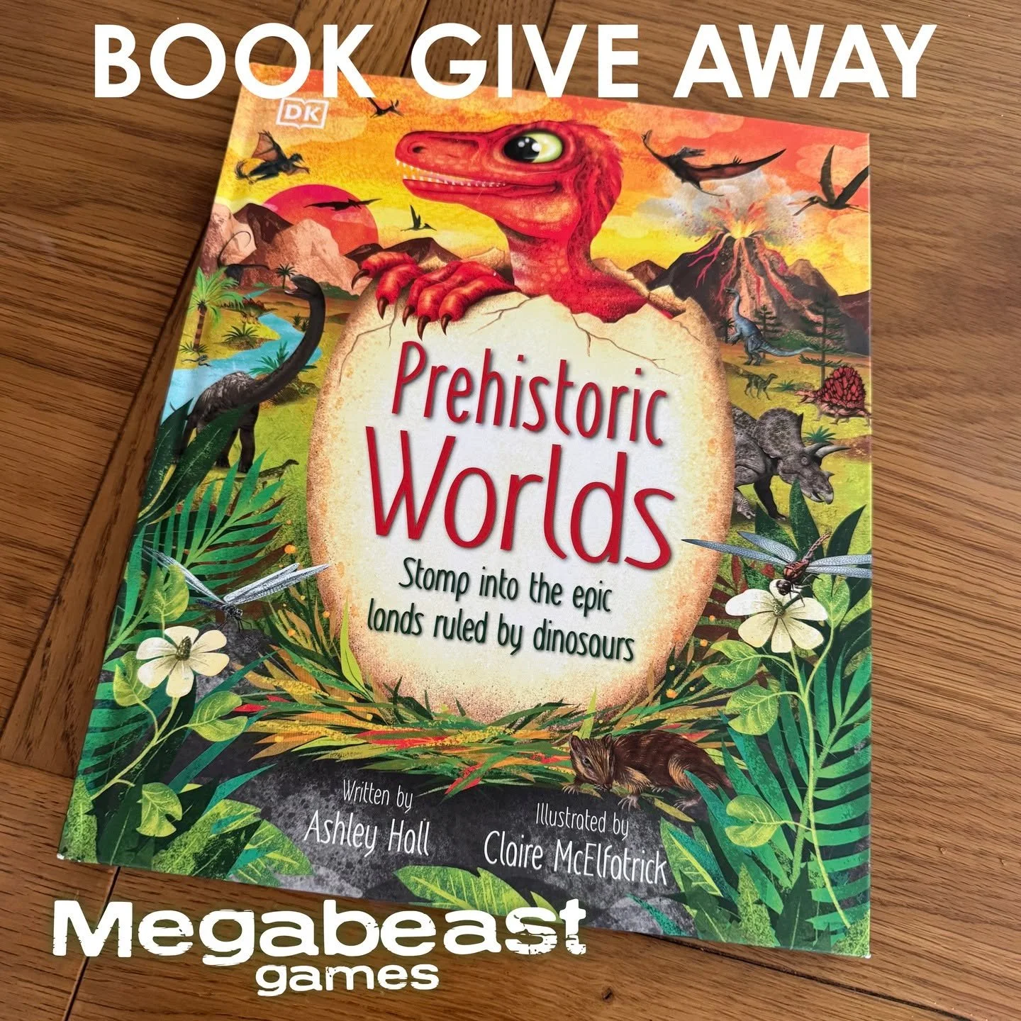 Just comment on any of our posts for a chance to WIN a copy of Prehistoric Worlds by @lady_naturalist 

Megabeast: Last Titans is a fun, fast-paced game that gets kids thinking while they play as dinosaurs trying to survive. 

Parents will love that 