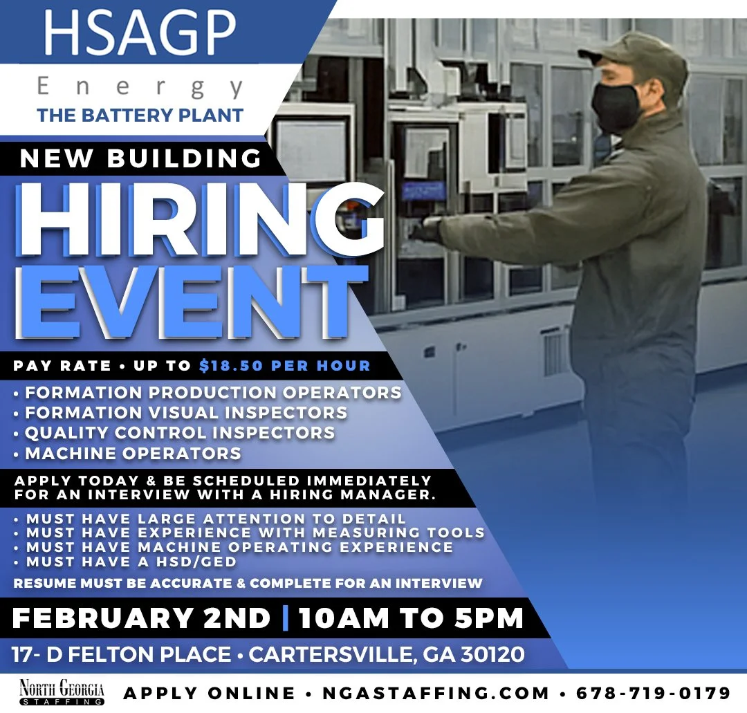 NGA STAFFING | HIRING EVENT