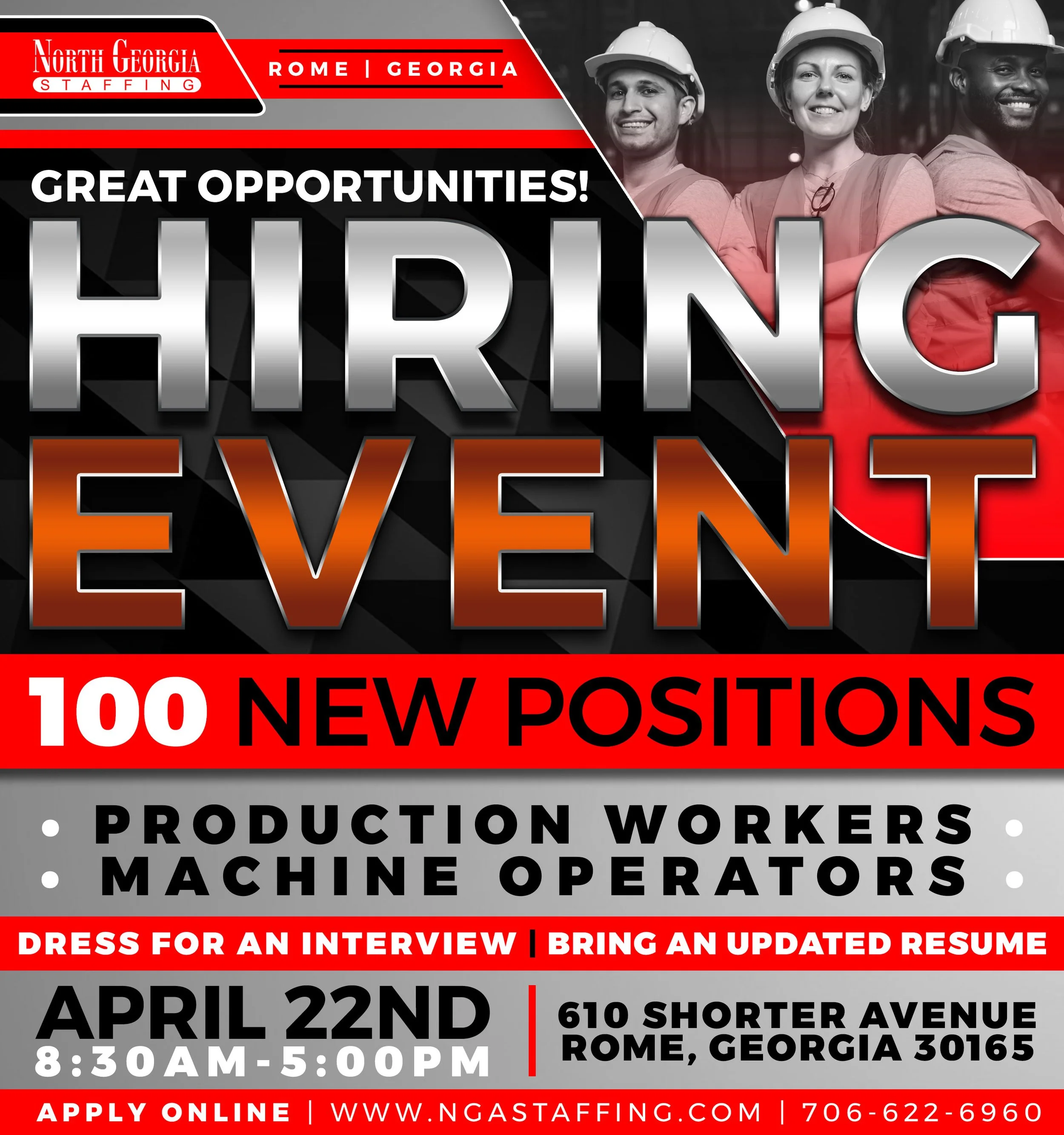 NGA STAFFING | HIRING EVENT