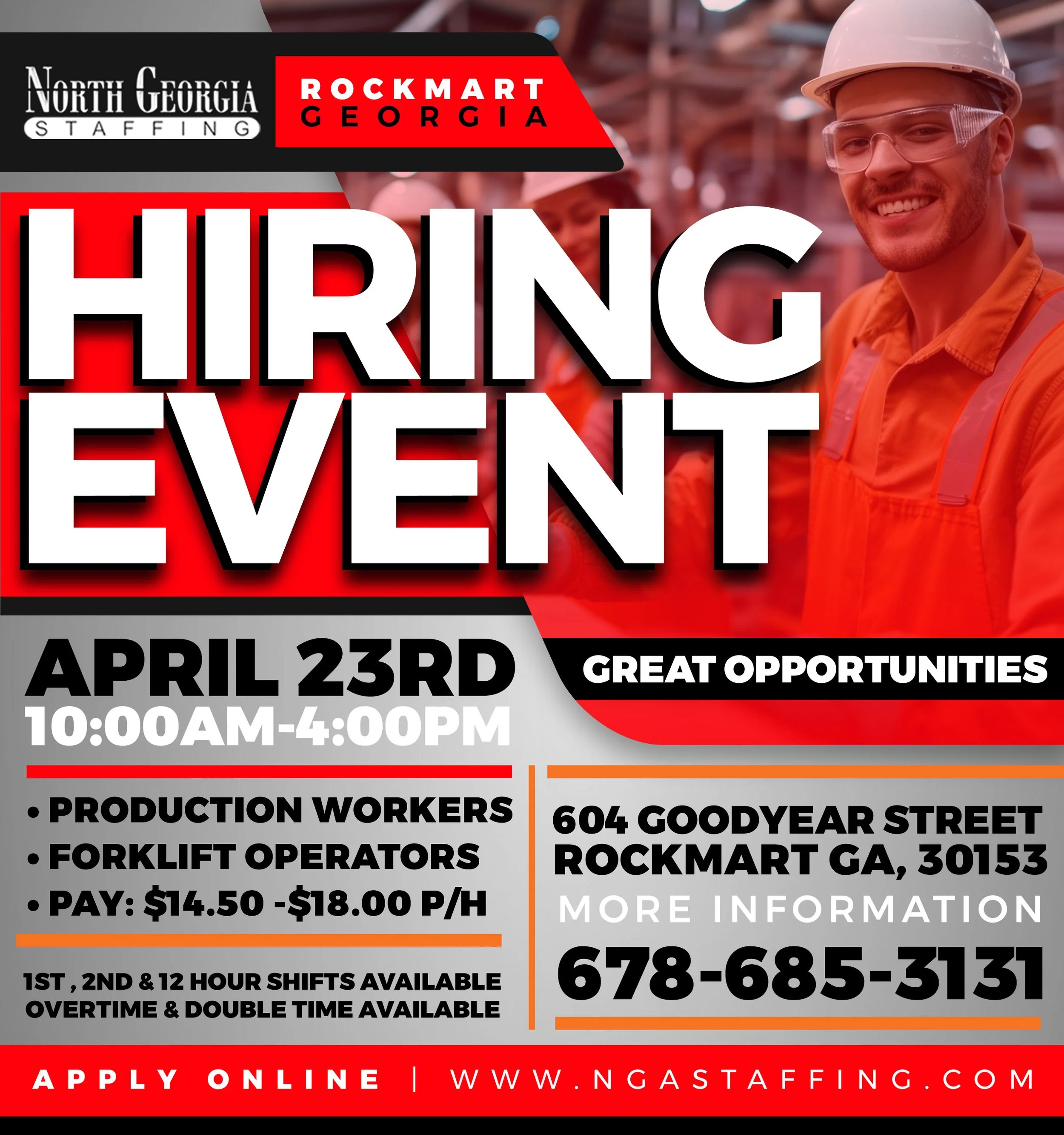 NGA STAFFING | HIRING EVENT