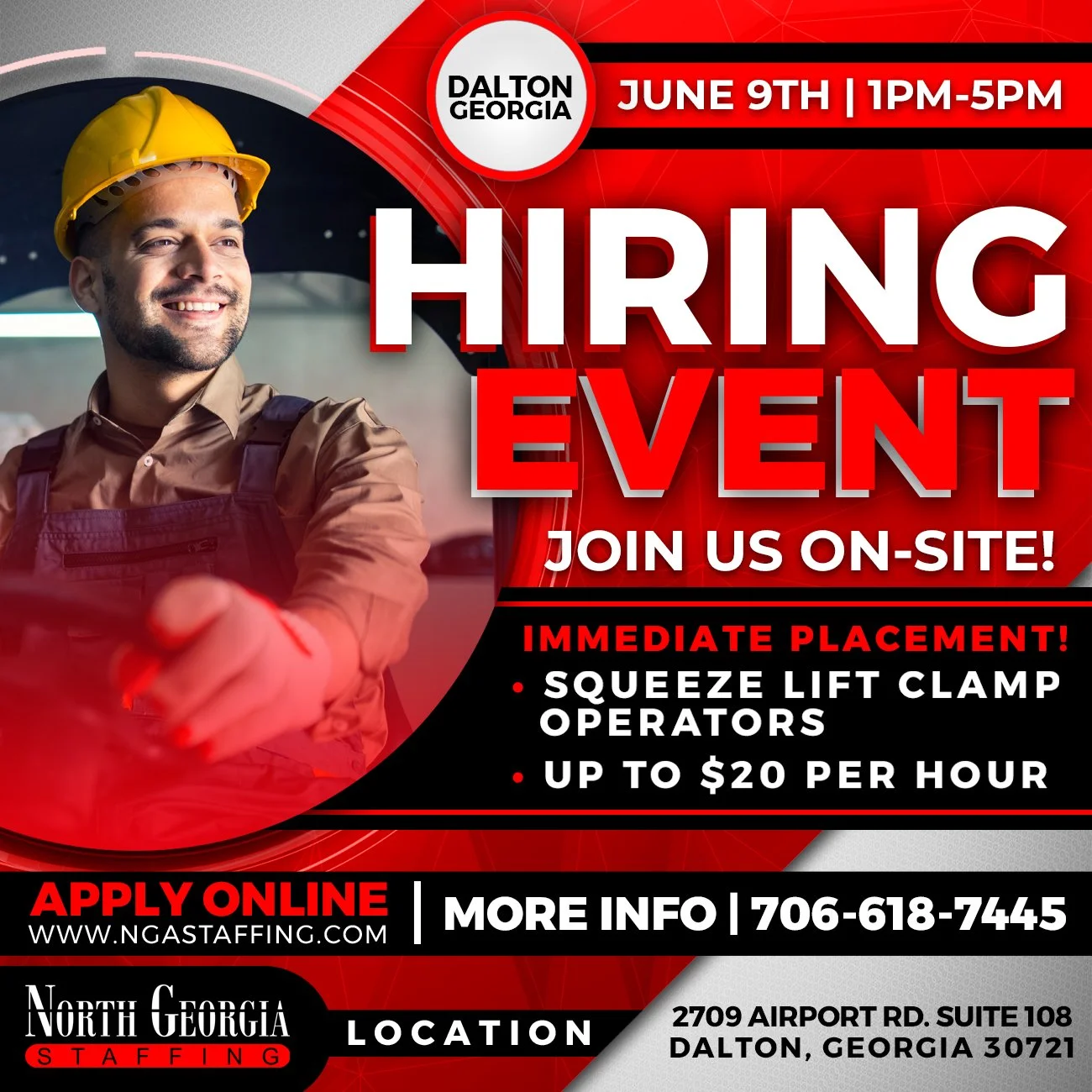 NGA STAFFING | HIRING EVENT