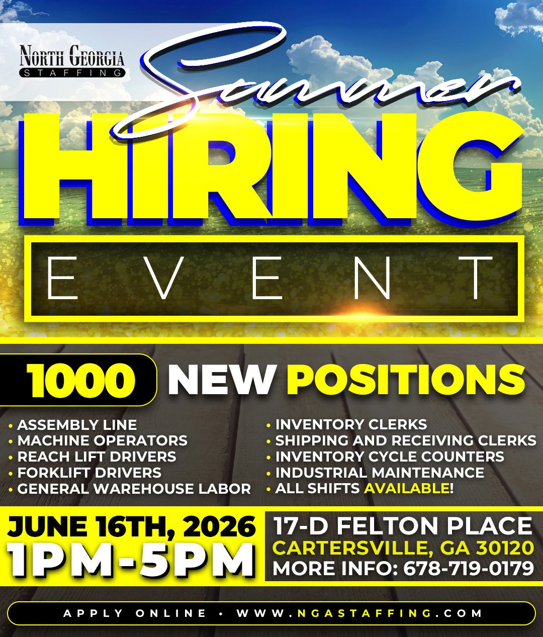 NGA STAFFING | HIRING EVENT