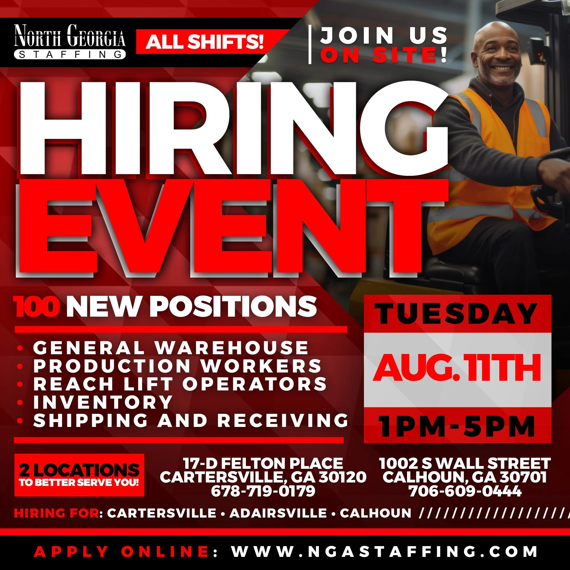 NGA STAFFING | HIRING EVENT 