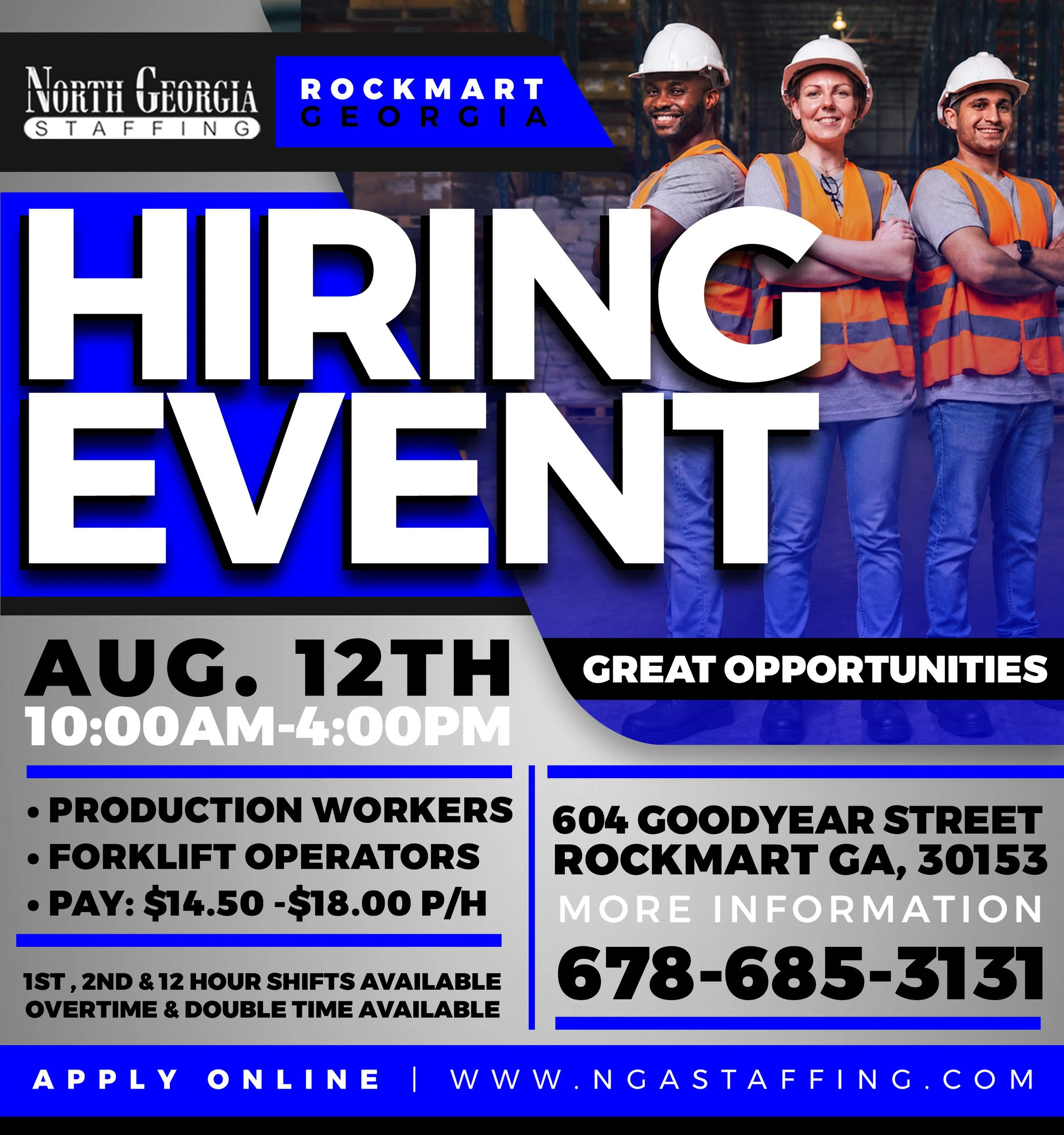 NGA STAFFING | HIRING EVENT