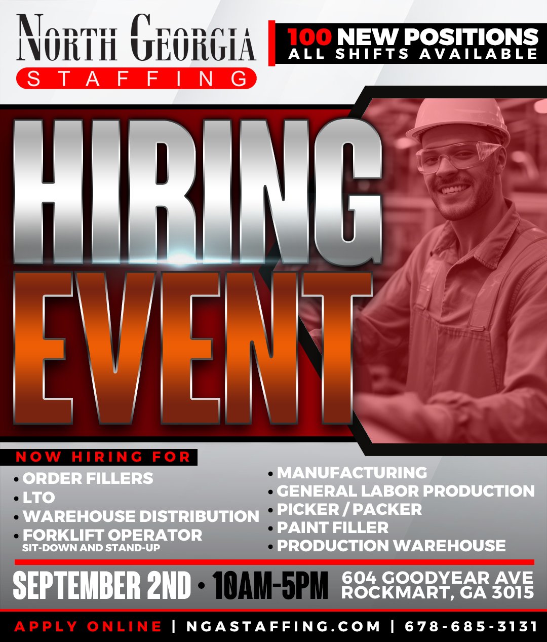 NGA STAFFING | HIRING EVENT