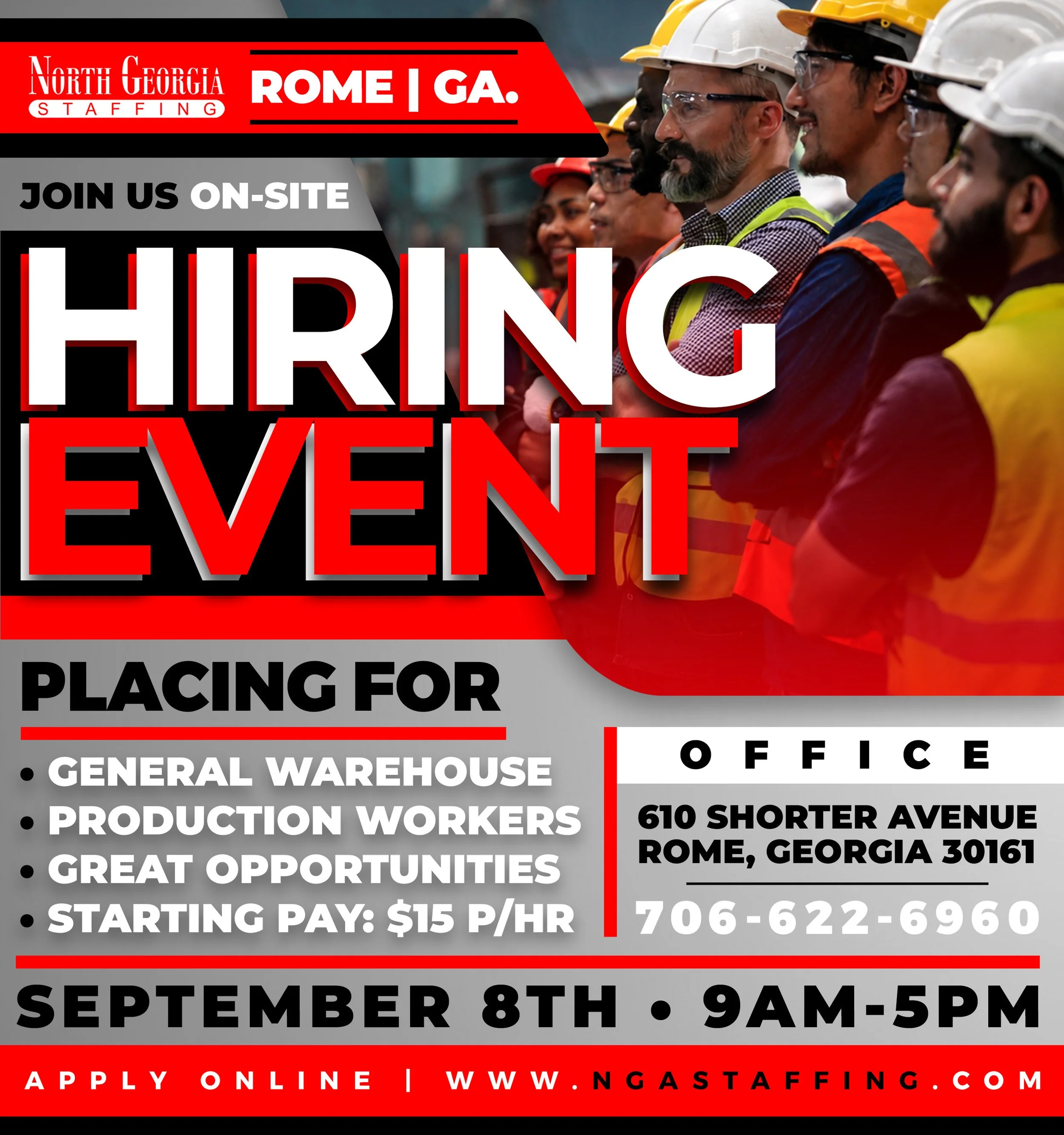 NGA STAFFING | HIRING EVENT