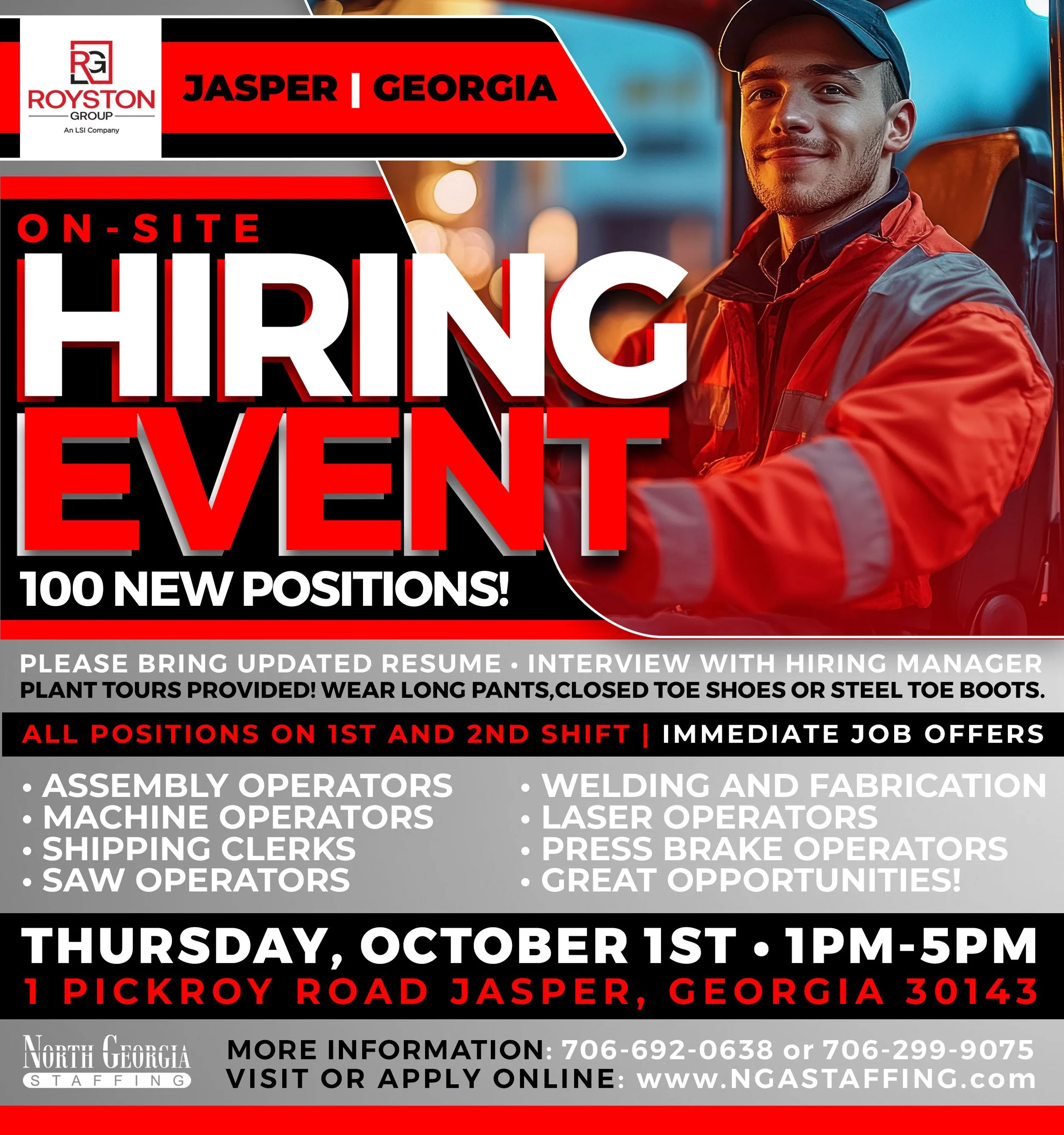 NGA STAFFING | HIRING EVENT