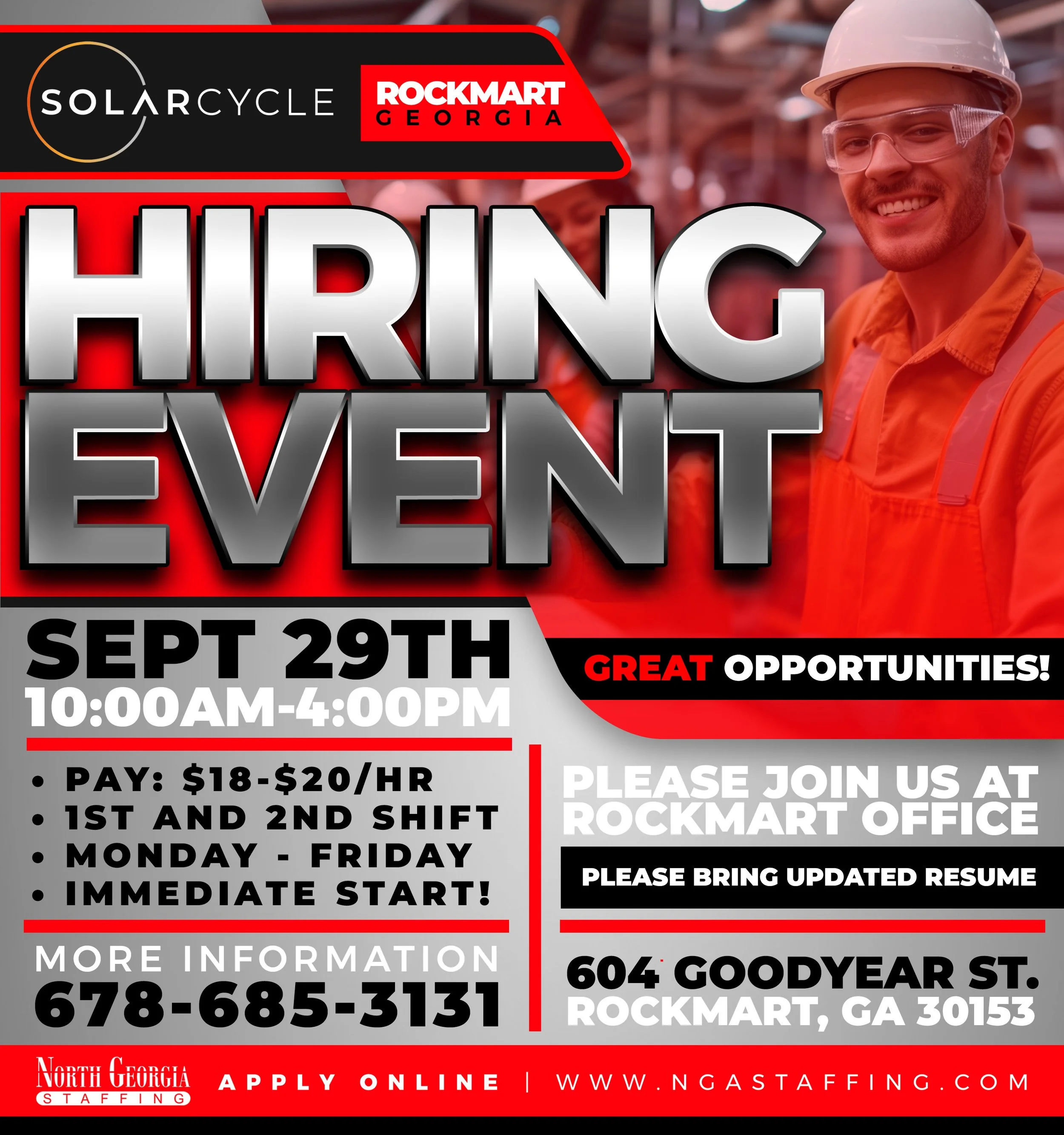 NGA STAFFING | HIRING EVENT 