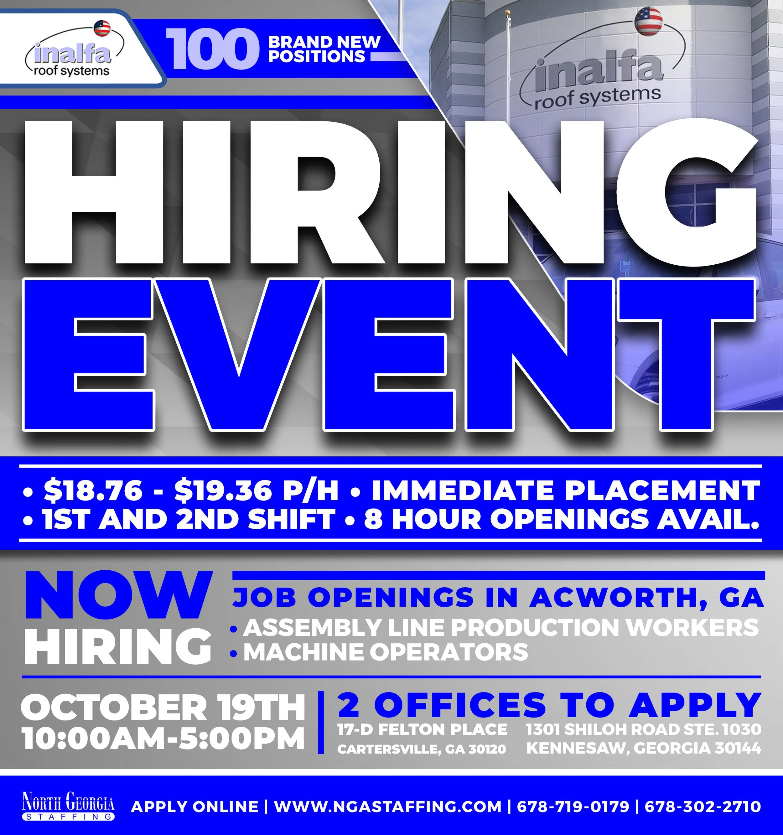 NGA STAFFING | HIRING EVENT