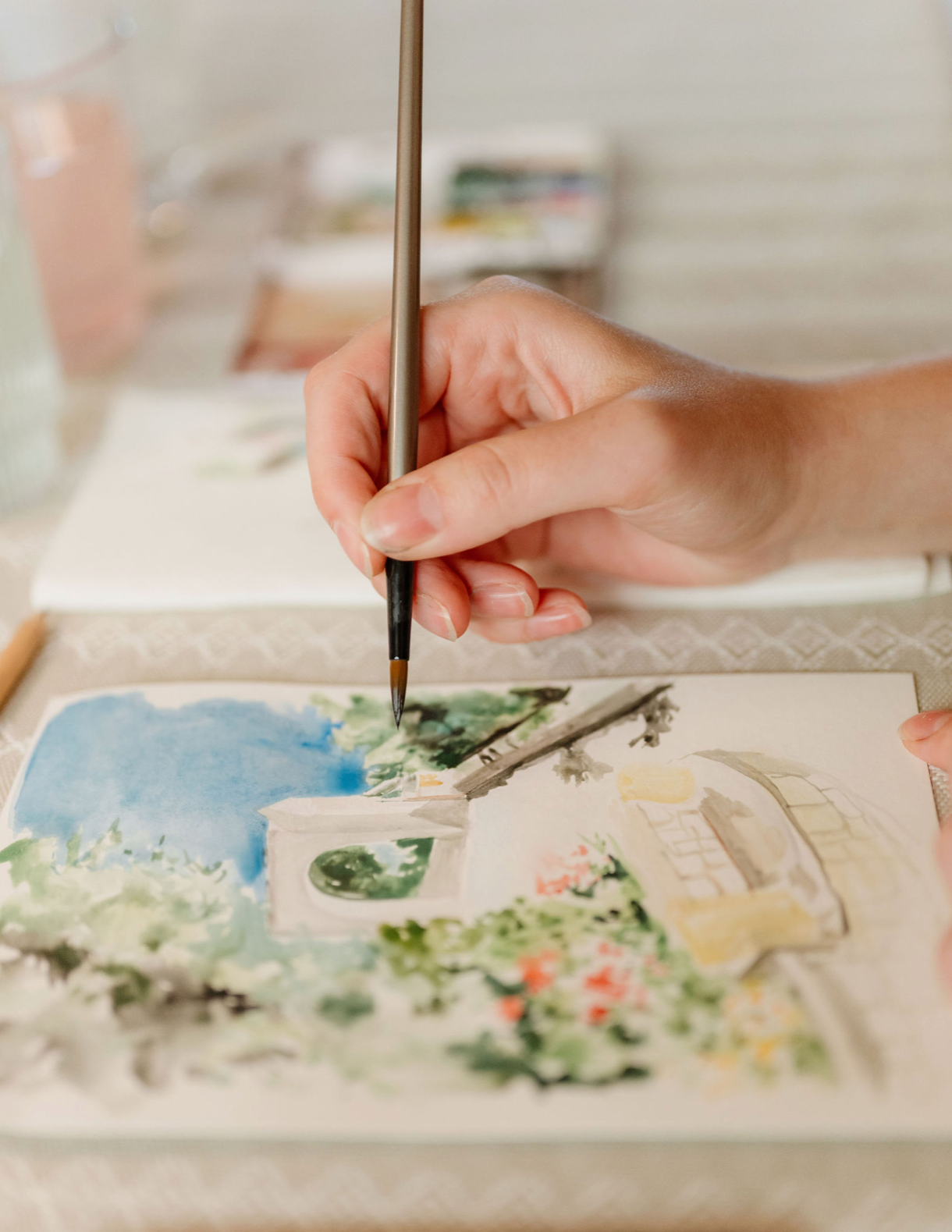 The Illustrated Wedding Company - Live Wedding Guest & Venue Illustration
