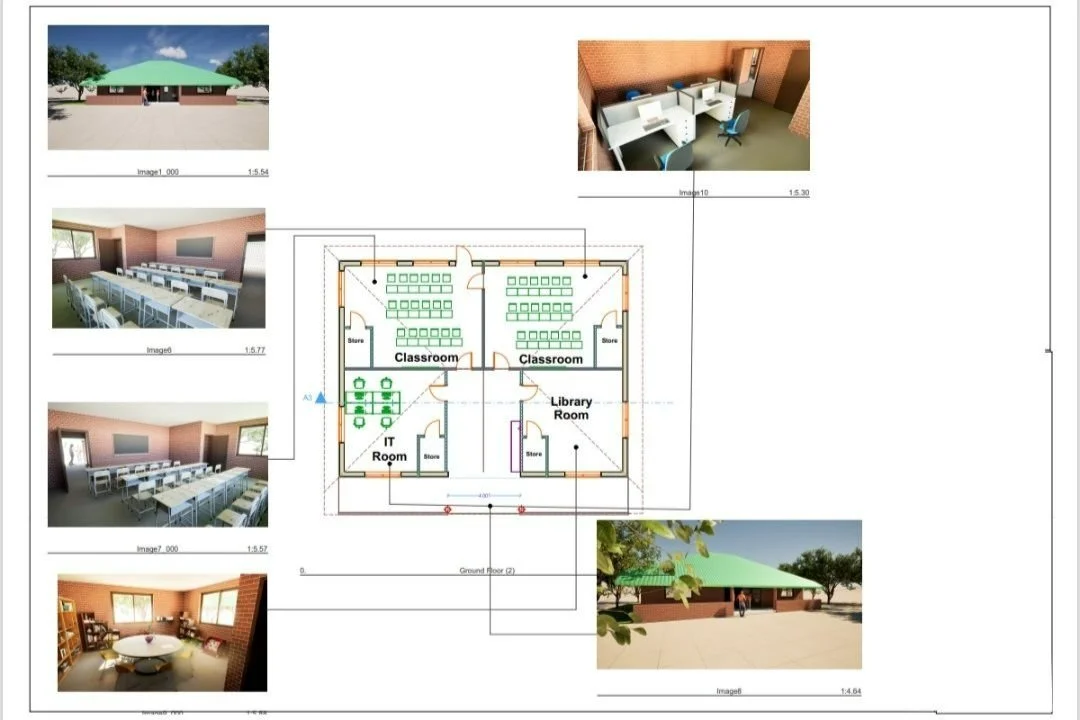 Tutorial Room Plan The Learning Rooms-The Hub of our Educational projects — Sachibondu Mission