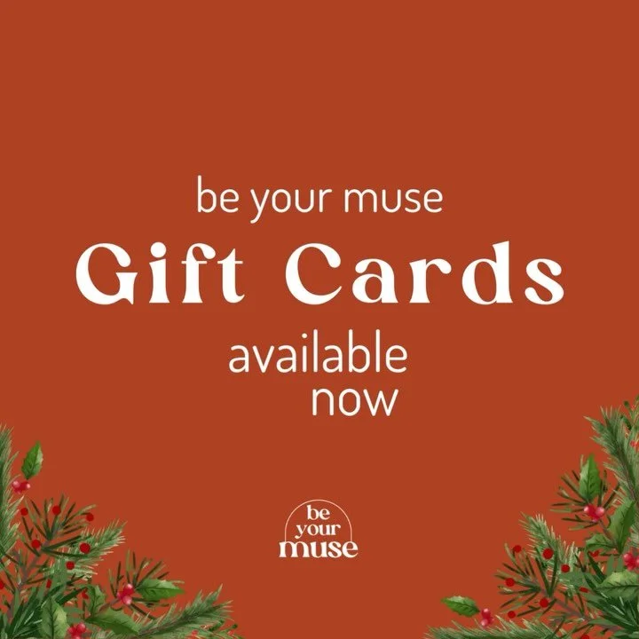 &bull; BE YoUR MUSE GIFT CARDS 🎁&bull;
 
Invite her to live some unforgettable experiences on her motherhood journey! 💃
.
Tis the season... 🎄
Christmas holidays are around the corner and it&rsquo;s time to discover our gift cards, the perfect gift