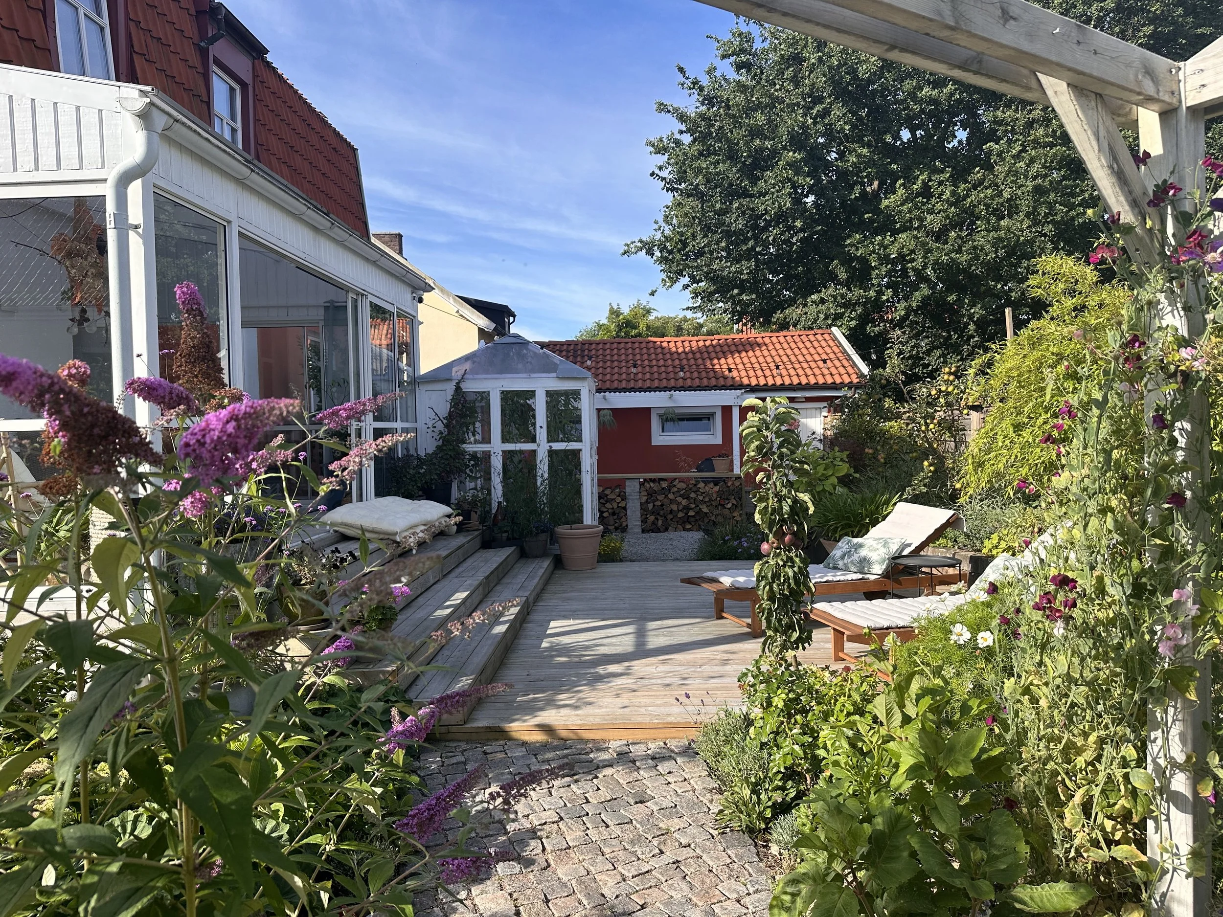 Lisa´s Own garden, Helsingborg Sweden