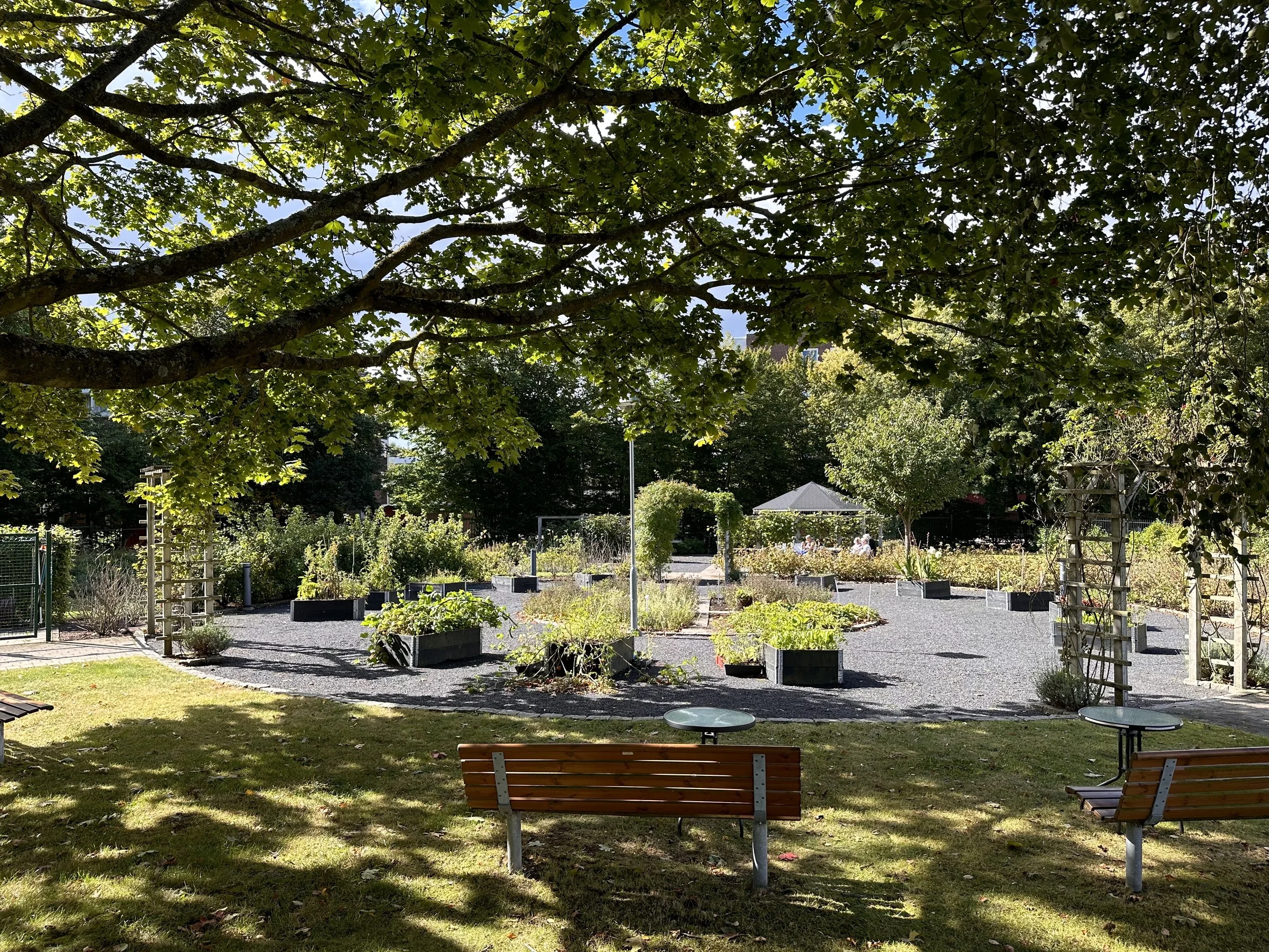 Kitchen garden - Association Fyrverkaren, Helsingborg Sweden