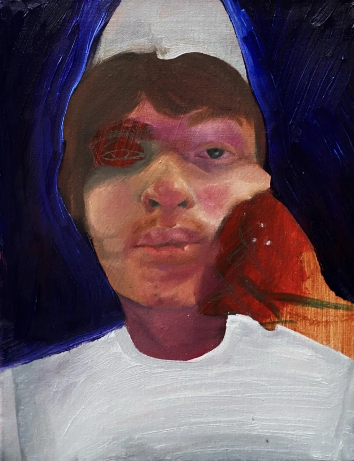 "Spacey" Oil 2020 30 x 20 