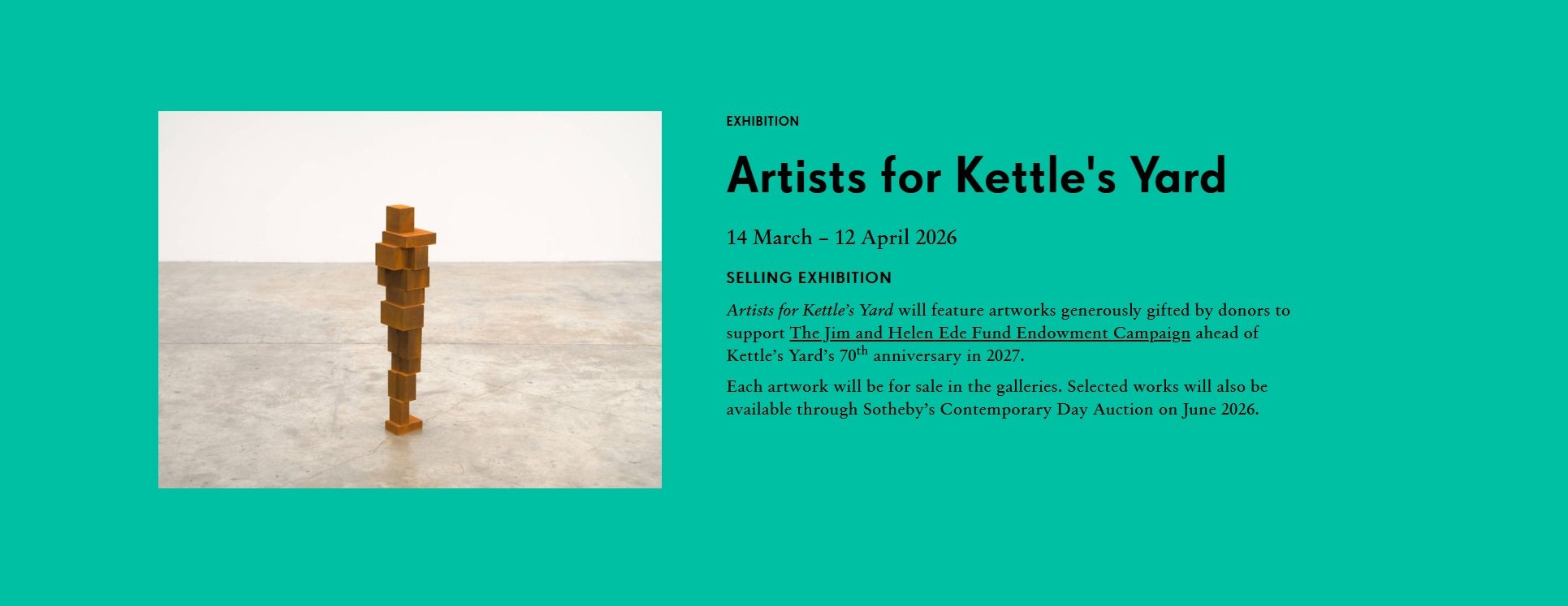 Artists for Kettles Yard