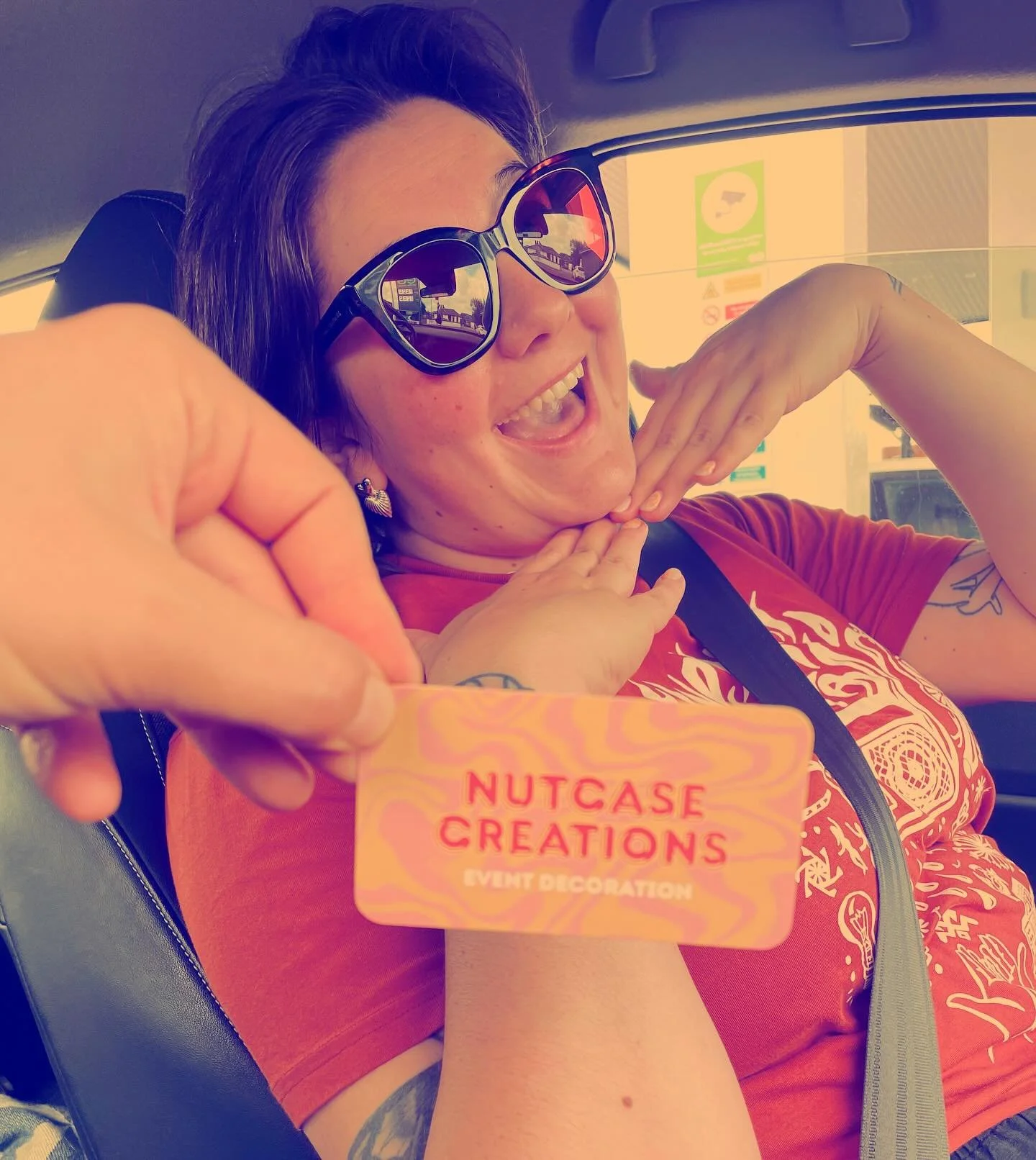 I got some business cards printed! :)
