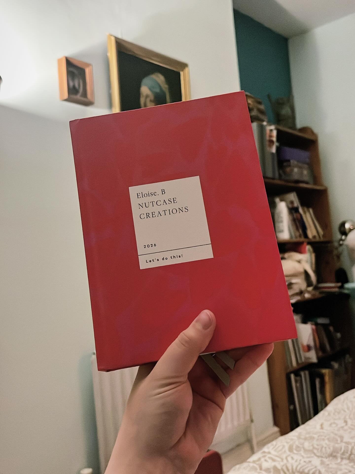Had a little hiatus over the festive period. Still trying to figure out what the next steps are, if any, for Nutcase Creations. Hopefully this planner will help me fake it till I make it! 

Wish me luck 🤞